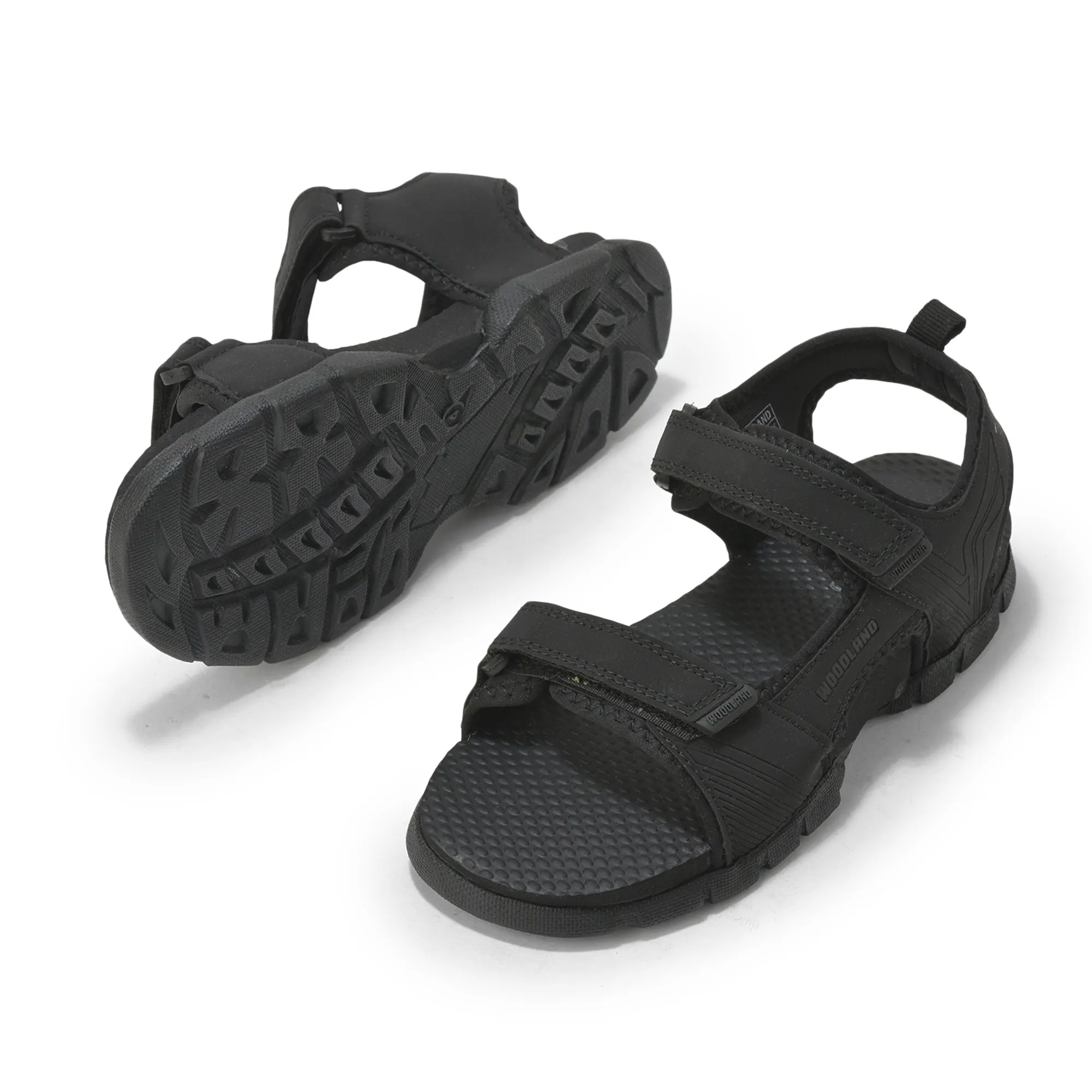 Woodland Juniors Black Everyday Sandals - Thumbnail 6