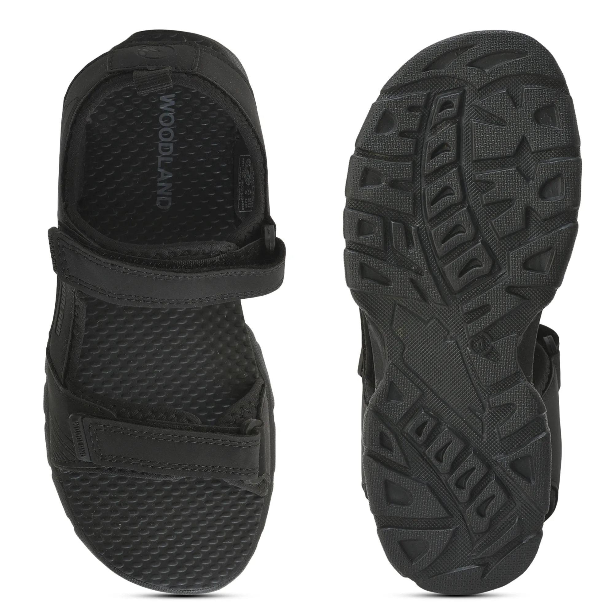 Woodland Juniors Black Everyday Sandals - Thumbnail 9
