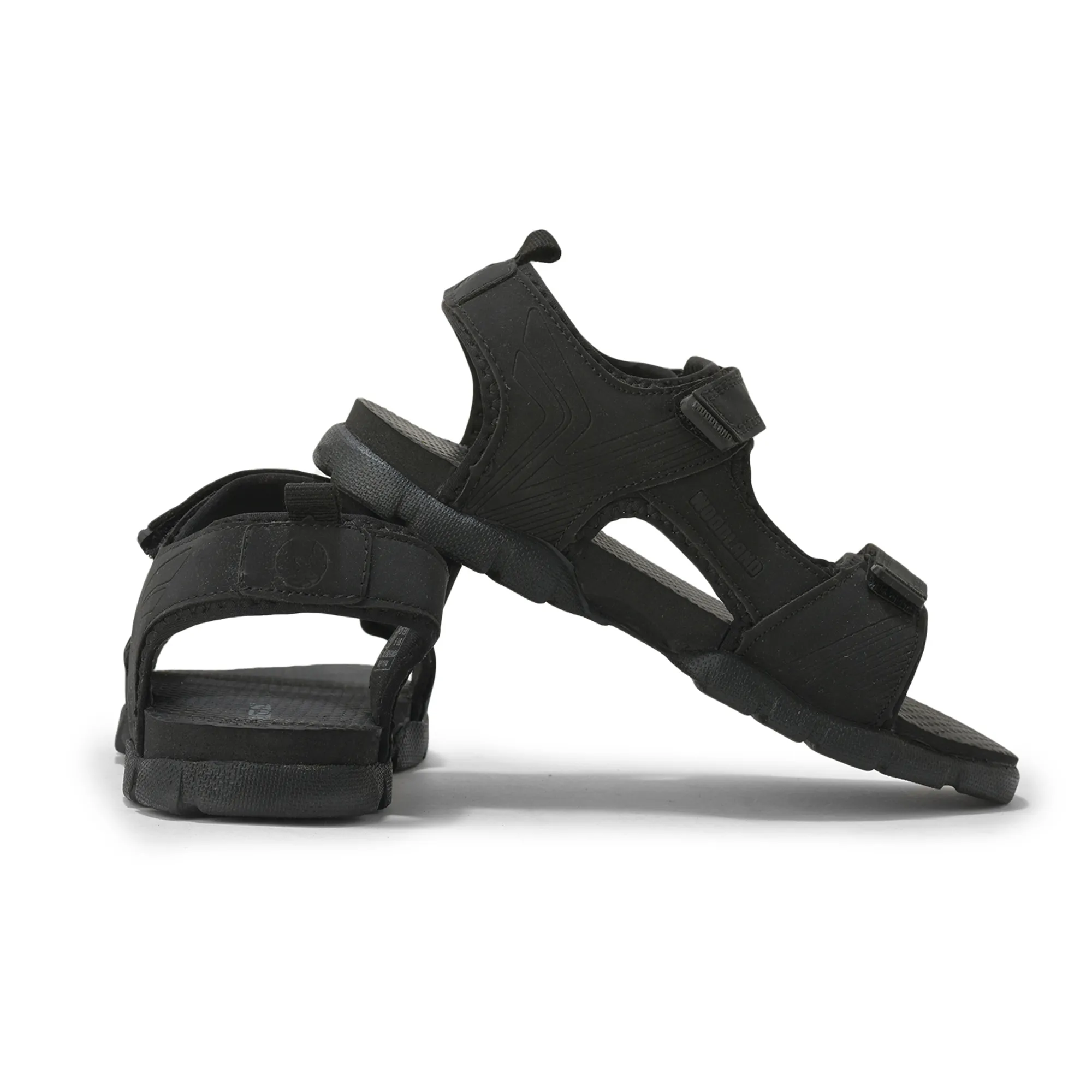 Woodland Juniors Black Everyday Sandals - Thumbnail 10