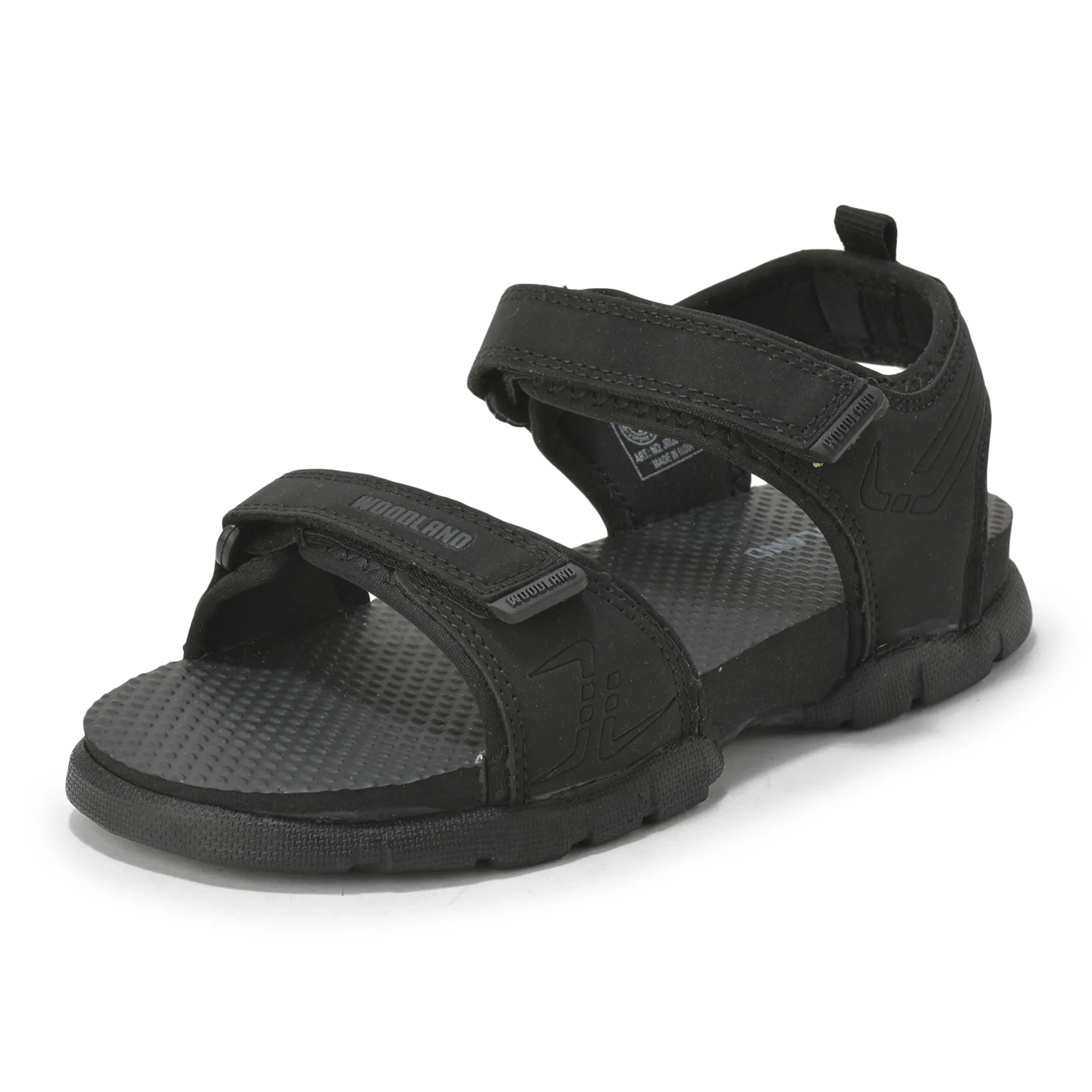 Woodland Juniors Black Motion Secure Sandals - Thumbnail 11