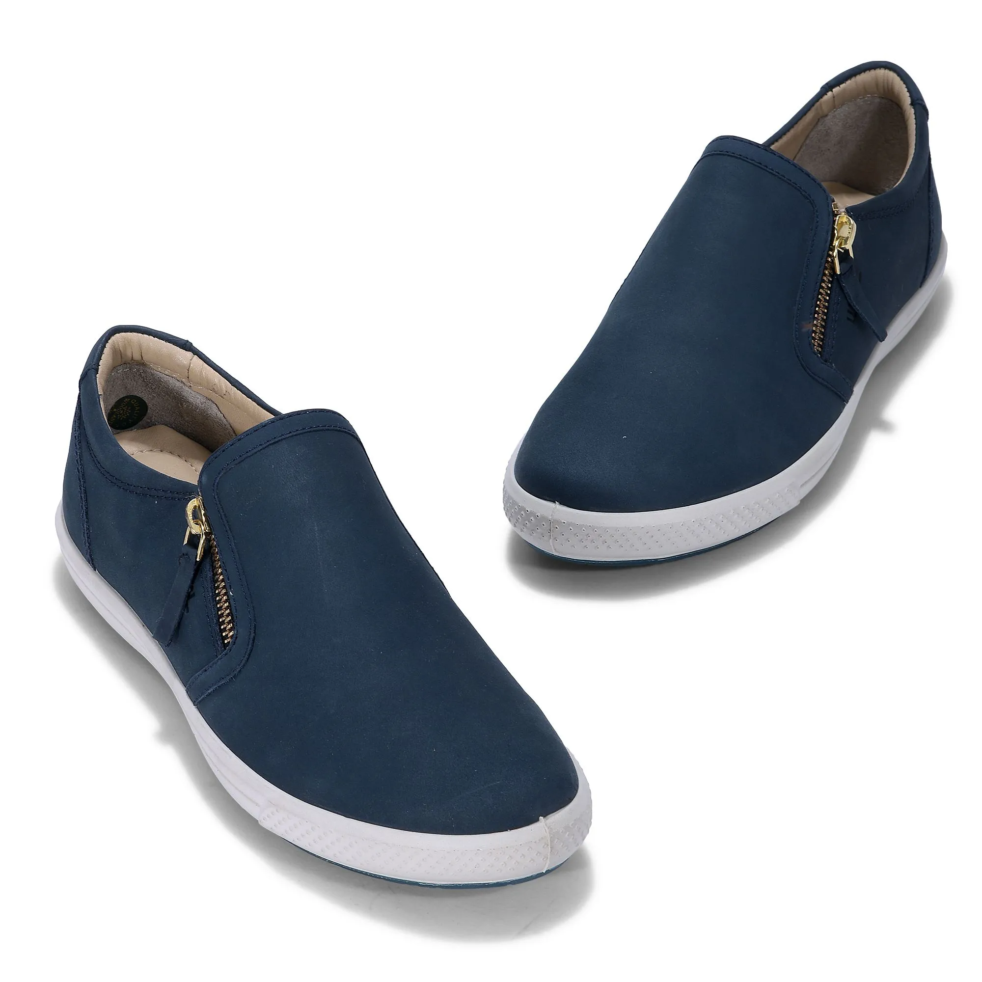 Woodland droyal blue Slip-on shoes for women - Thumbnail 2