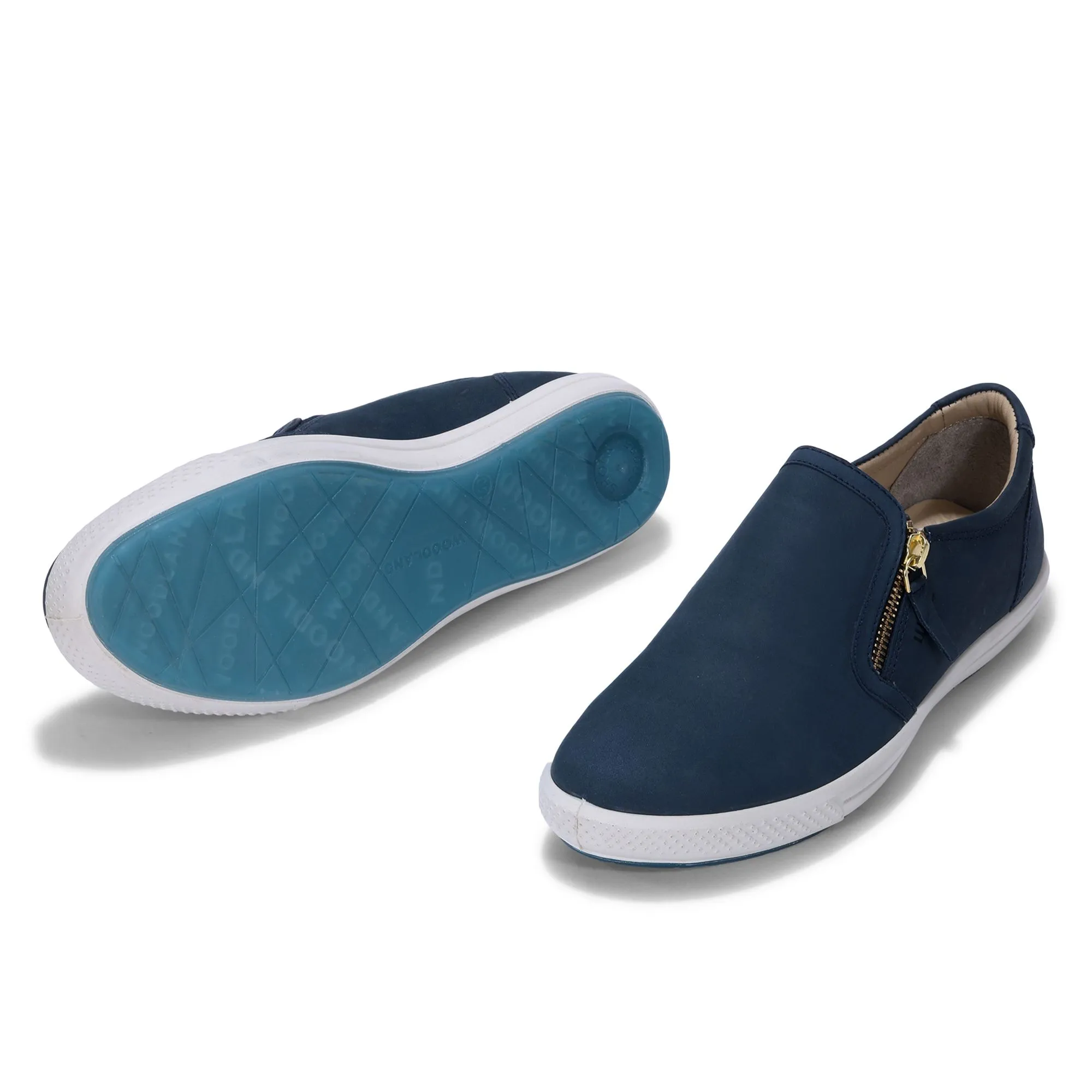 Woodland droyal blue Slip-on shoes for women - Thumbnail 4