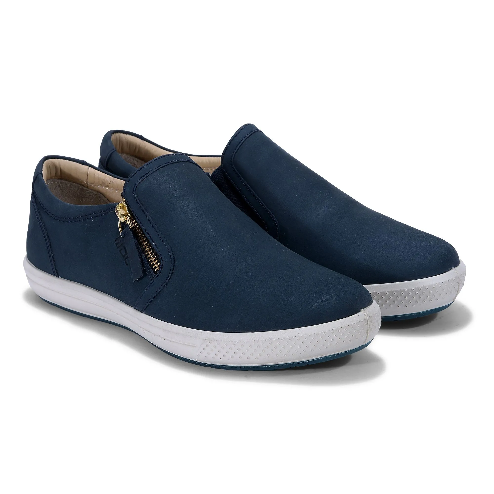 Woodland droyal blue Slip-on shoes for women - Thumbnail 6