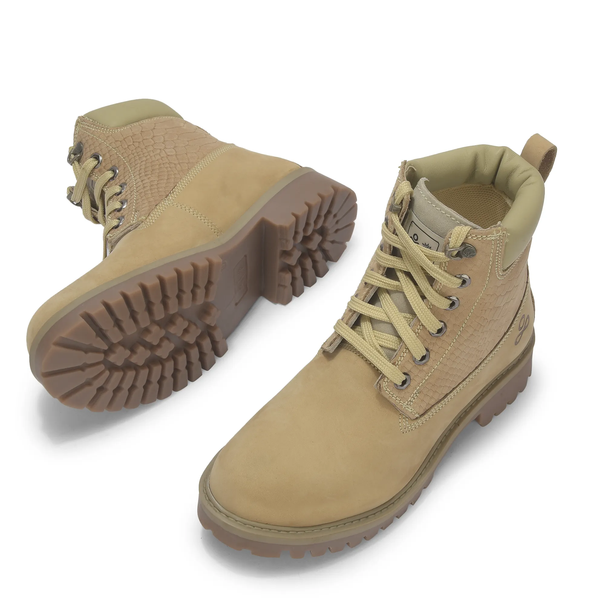 Paris Grey Boots for Women - Thumbnail 5