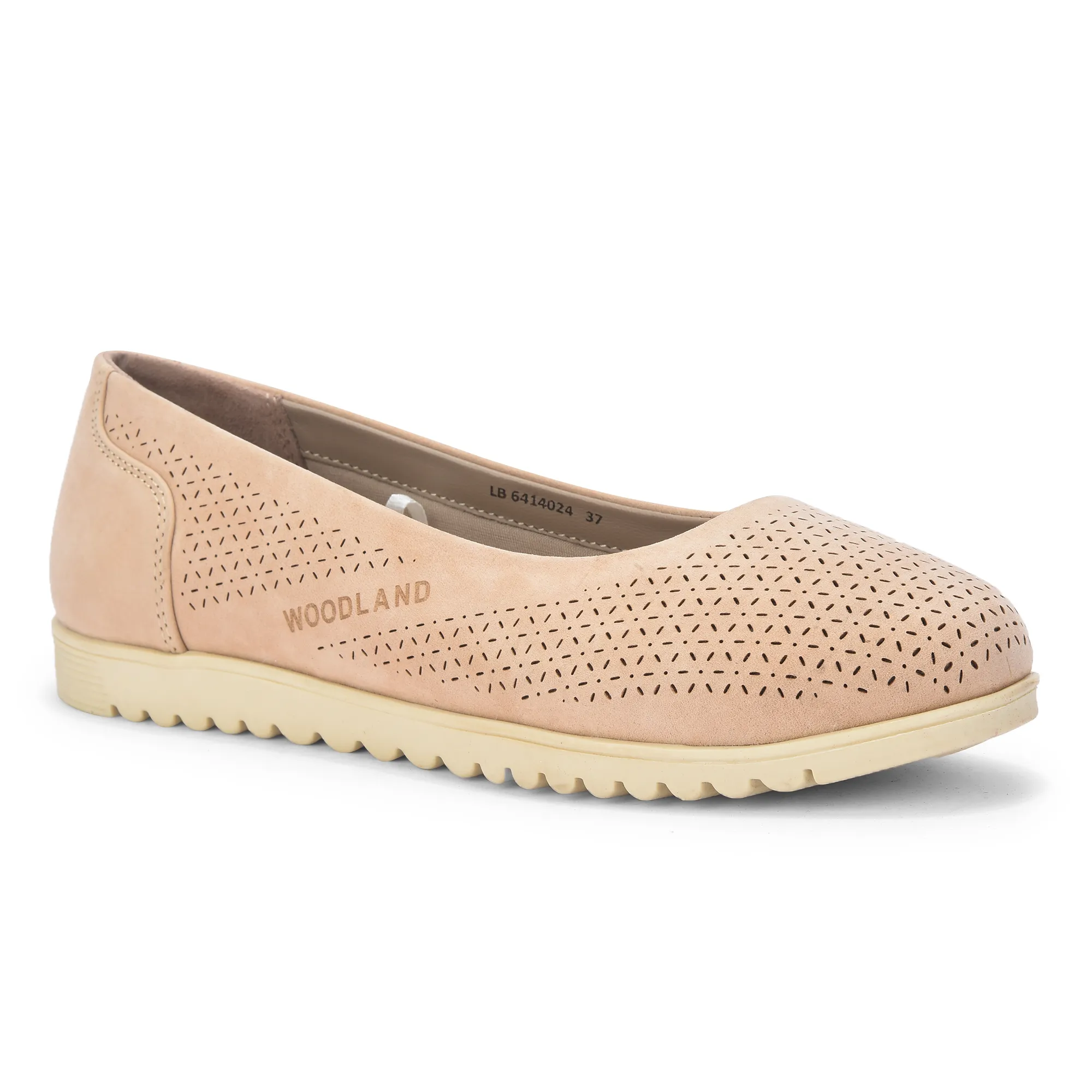 Woodland Women Beige Nubuk Comfort Bally - Thumbnail 3