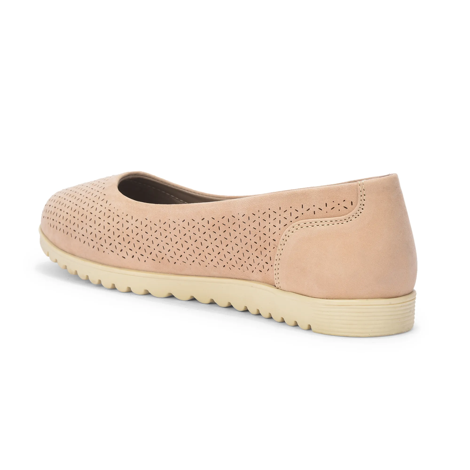 Woodland Women Beige Nubuk Comfort Bally - Thumbnail 6