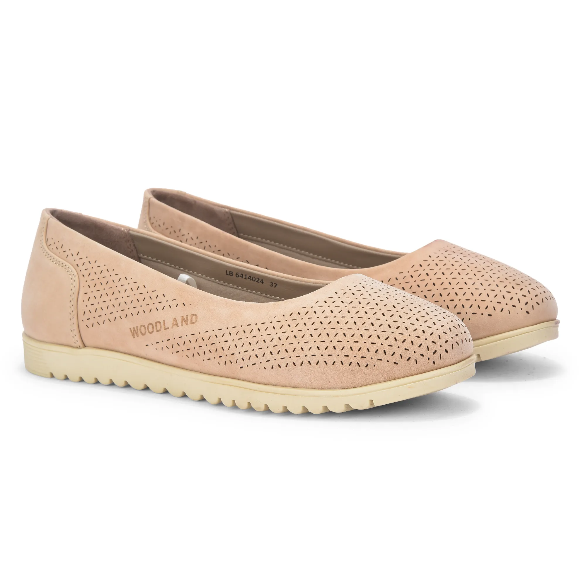 Woodland Women Beige Nubuk Comfort Bally - Thumbnail 7