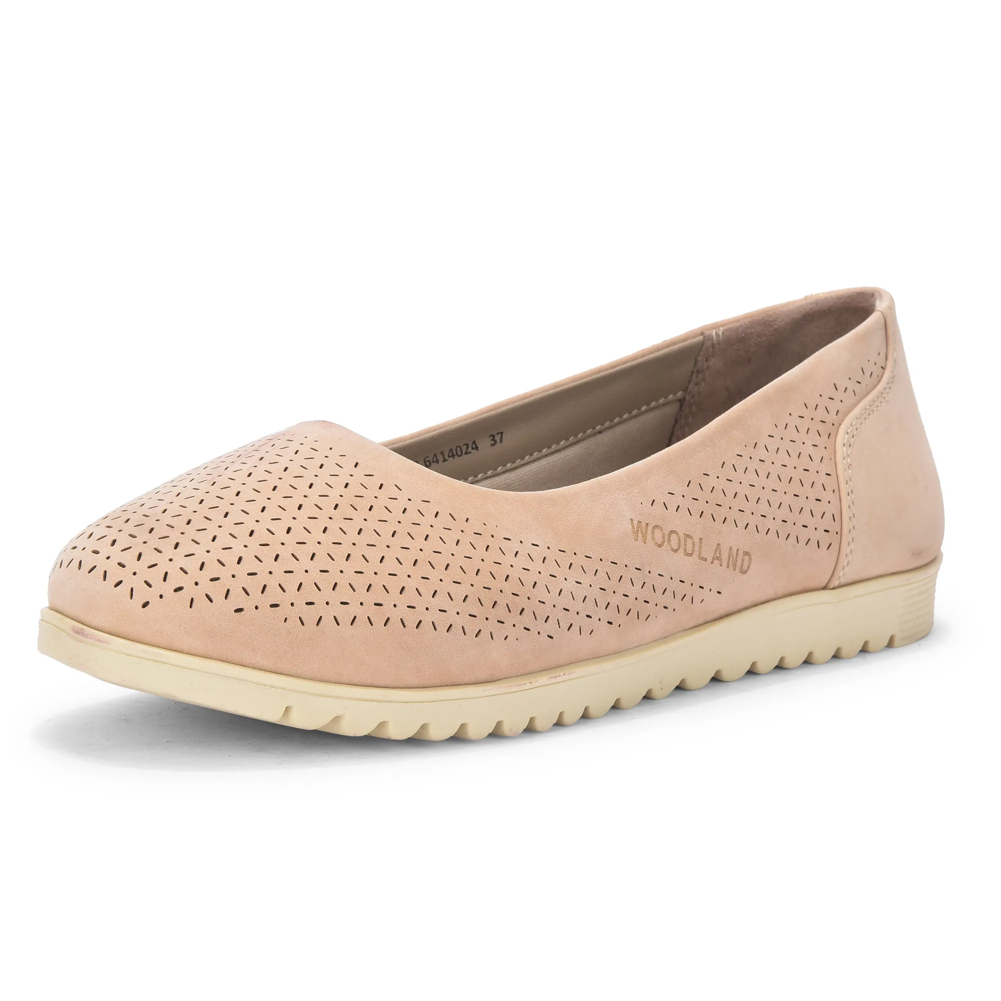 Woodland Women Beige Nubuk Comfort Bally - Thumbnail 11