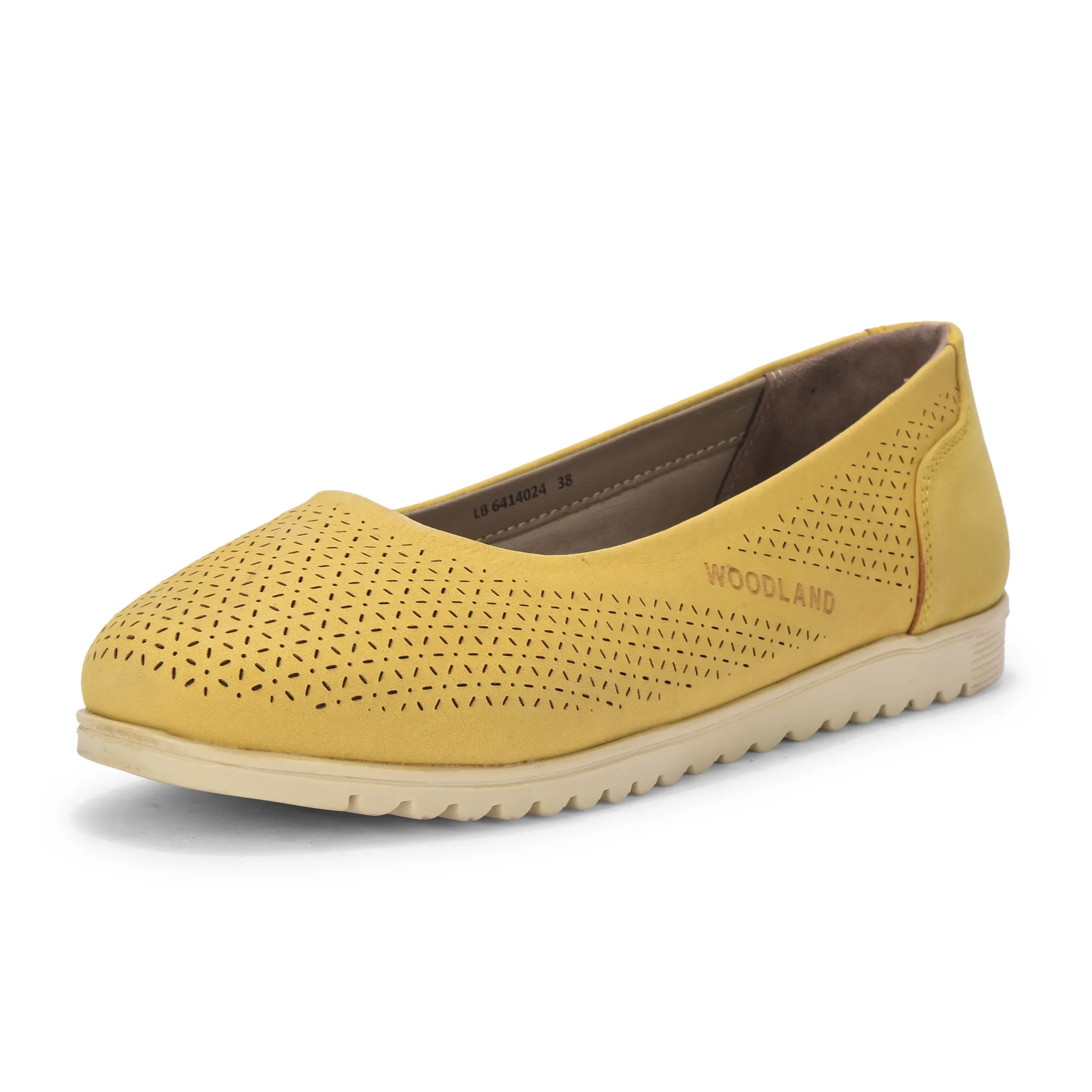 Woodland Women Mustard Nubuk Comfort Bally - Thumbnail 11