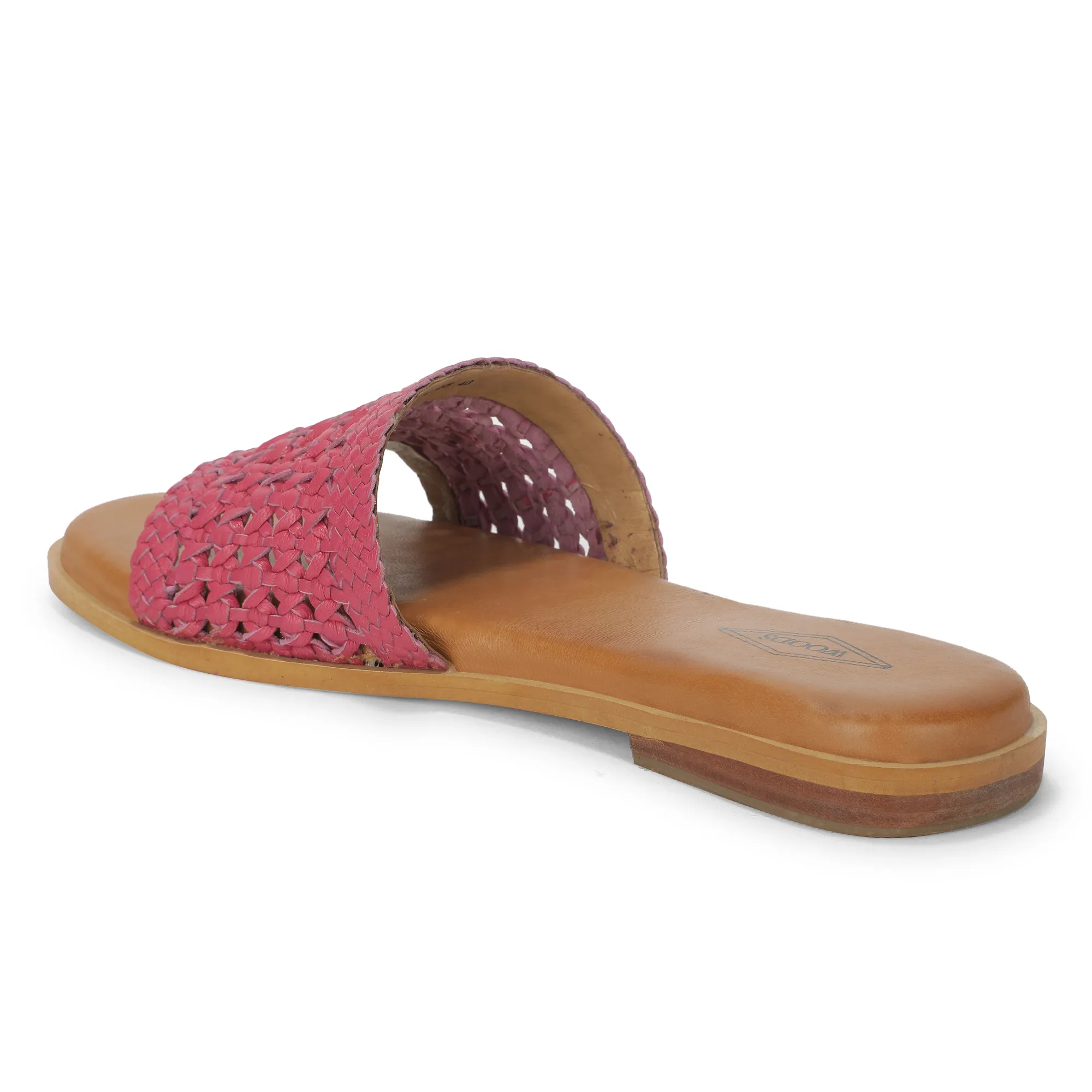 Woods  Elegant Fuschia Pink Ladies Slipper - Thumbnail 7