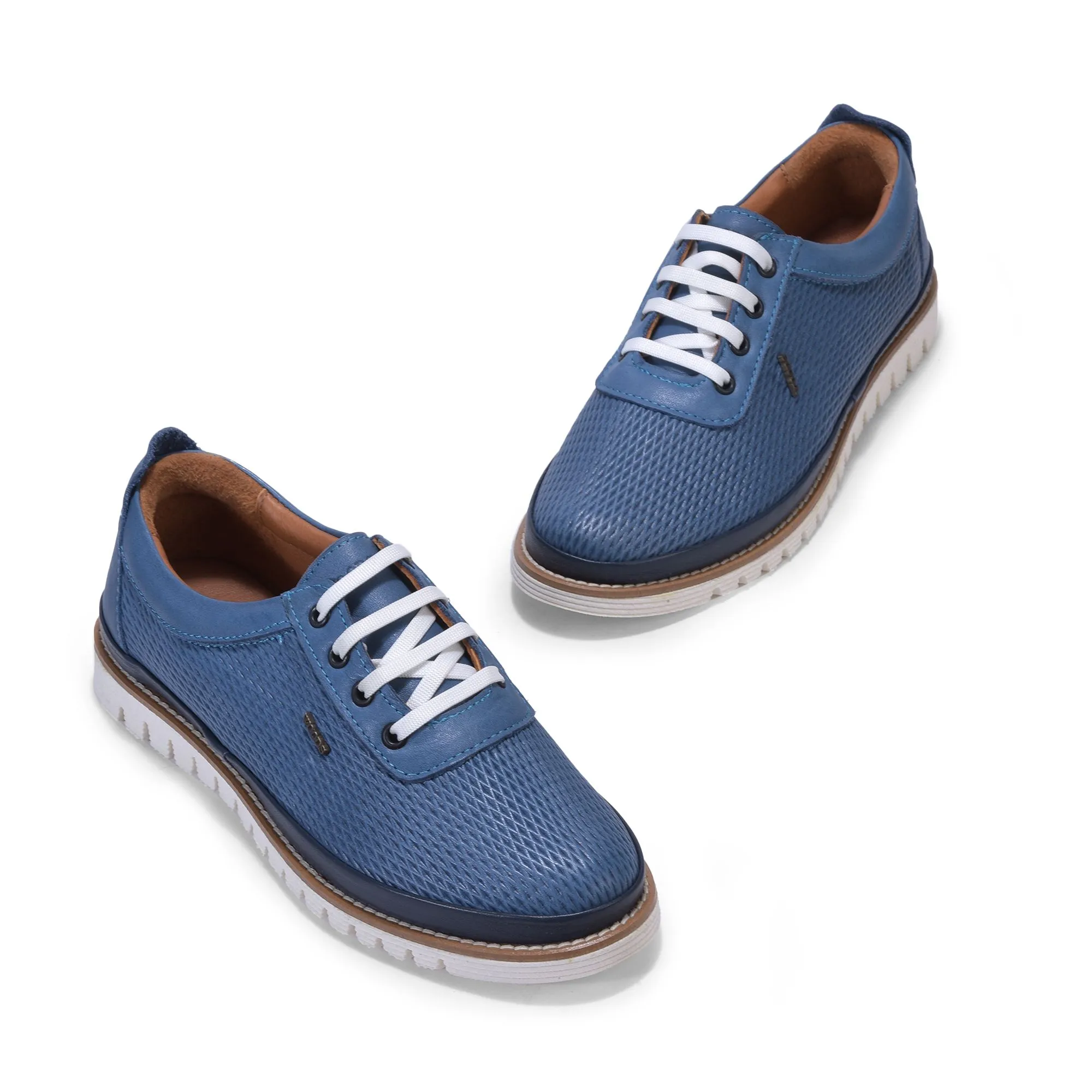 Blue sneaker for women - Thumbnail 2