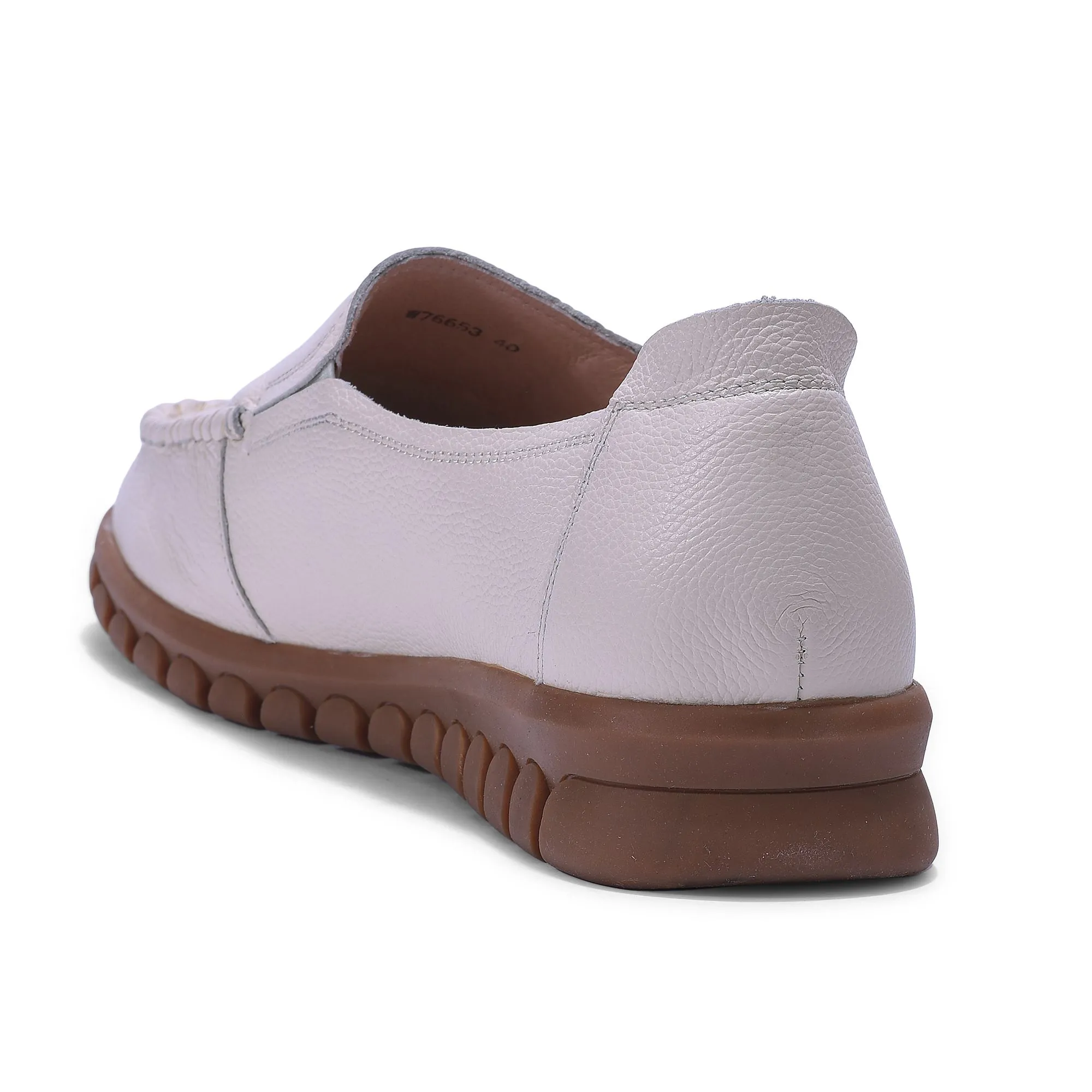 BEIGE Slip-on shoes for women - Thumbnail 5