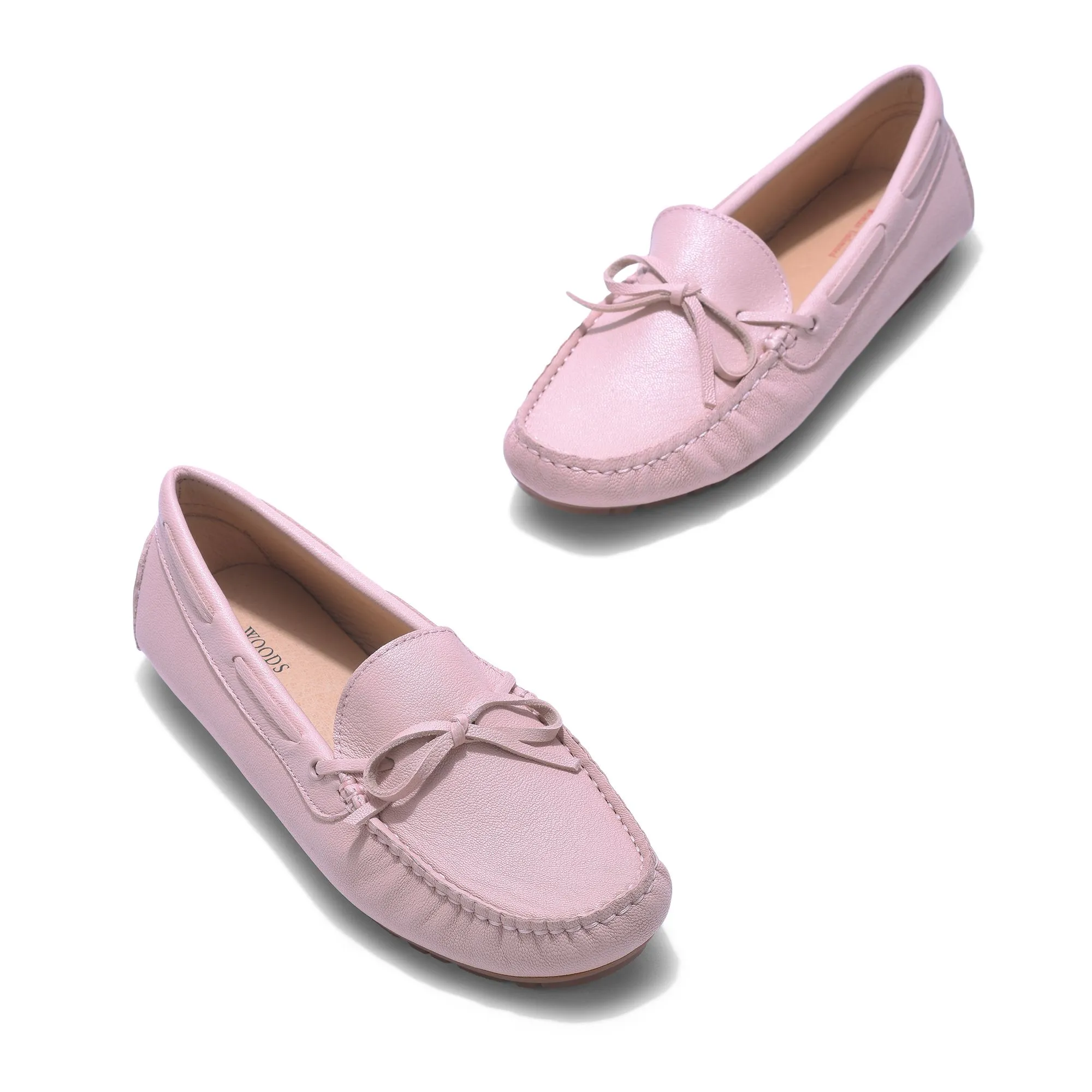 PINK moccasins for women - Thumbnail 2