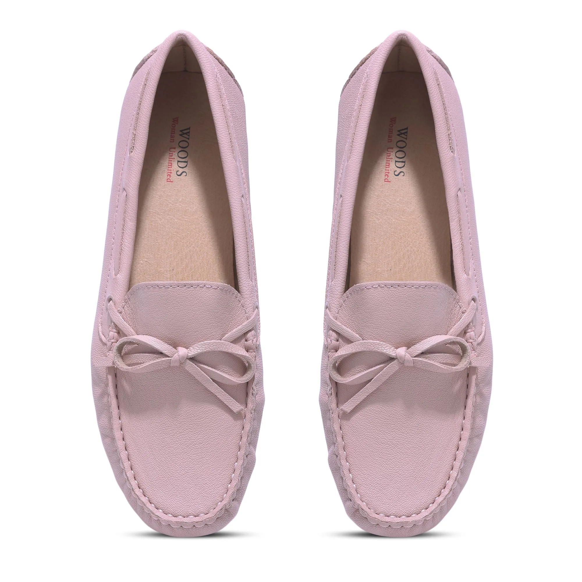 PINK moccasins for women - Thumbnail 3