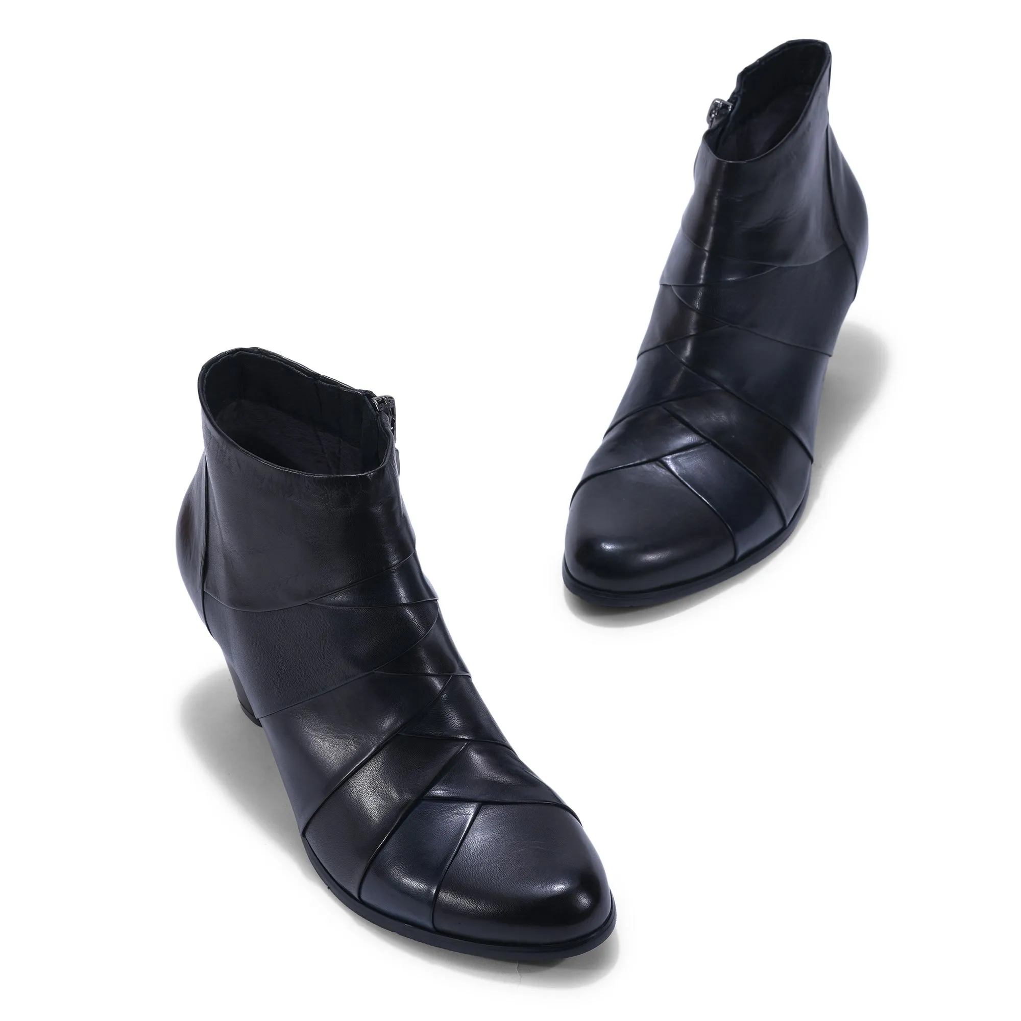 Woods Black high heel boots - Thumbnail 2