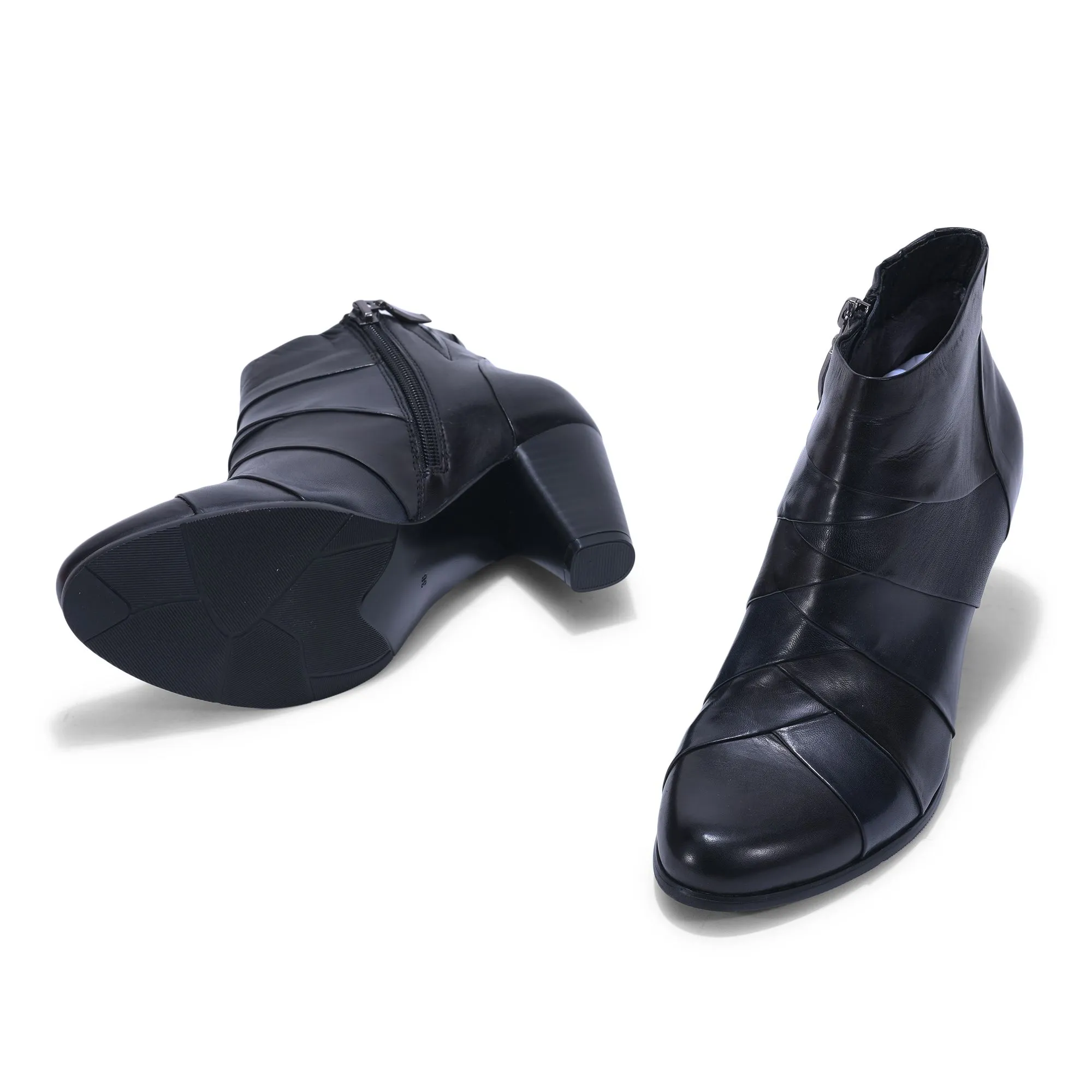 Woods Black high heel boots - Thumbnail 4