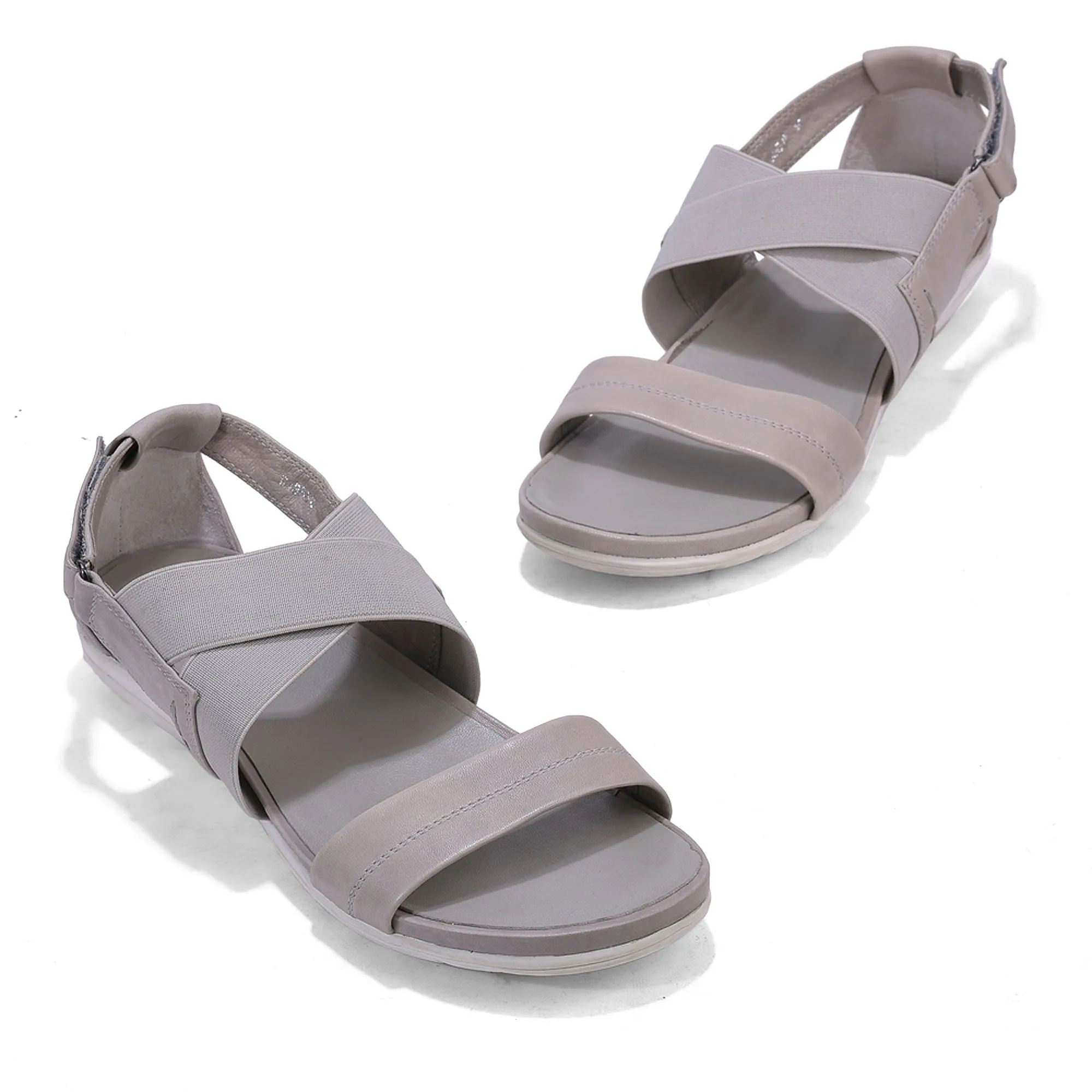 Grey casual sandal - Thumbnail 2