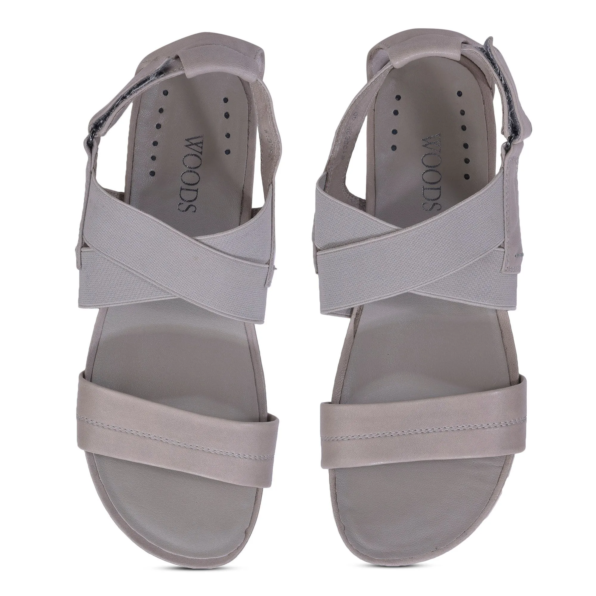 Grey casual sandal - Thumbnail 3