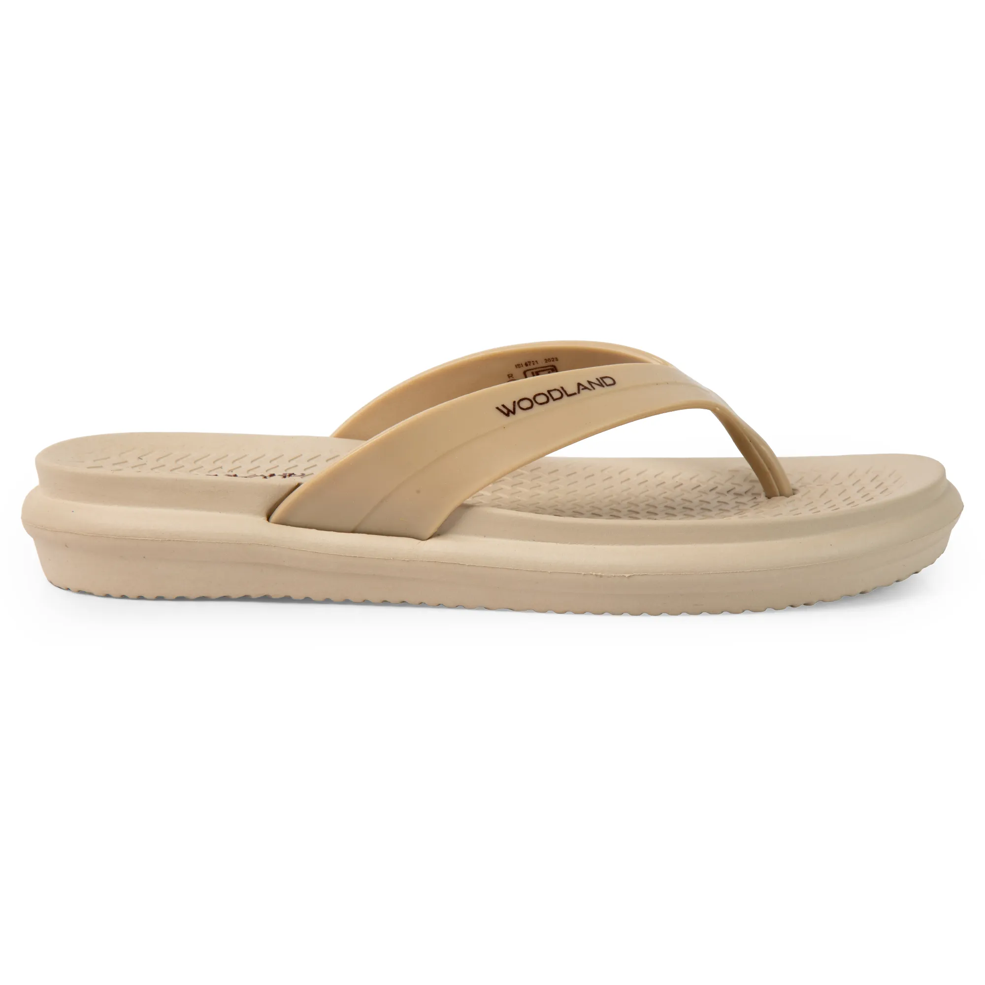 Woodland Beige EasyGlide EVA Women Casual Slippers - Thumbnail 2