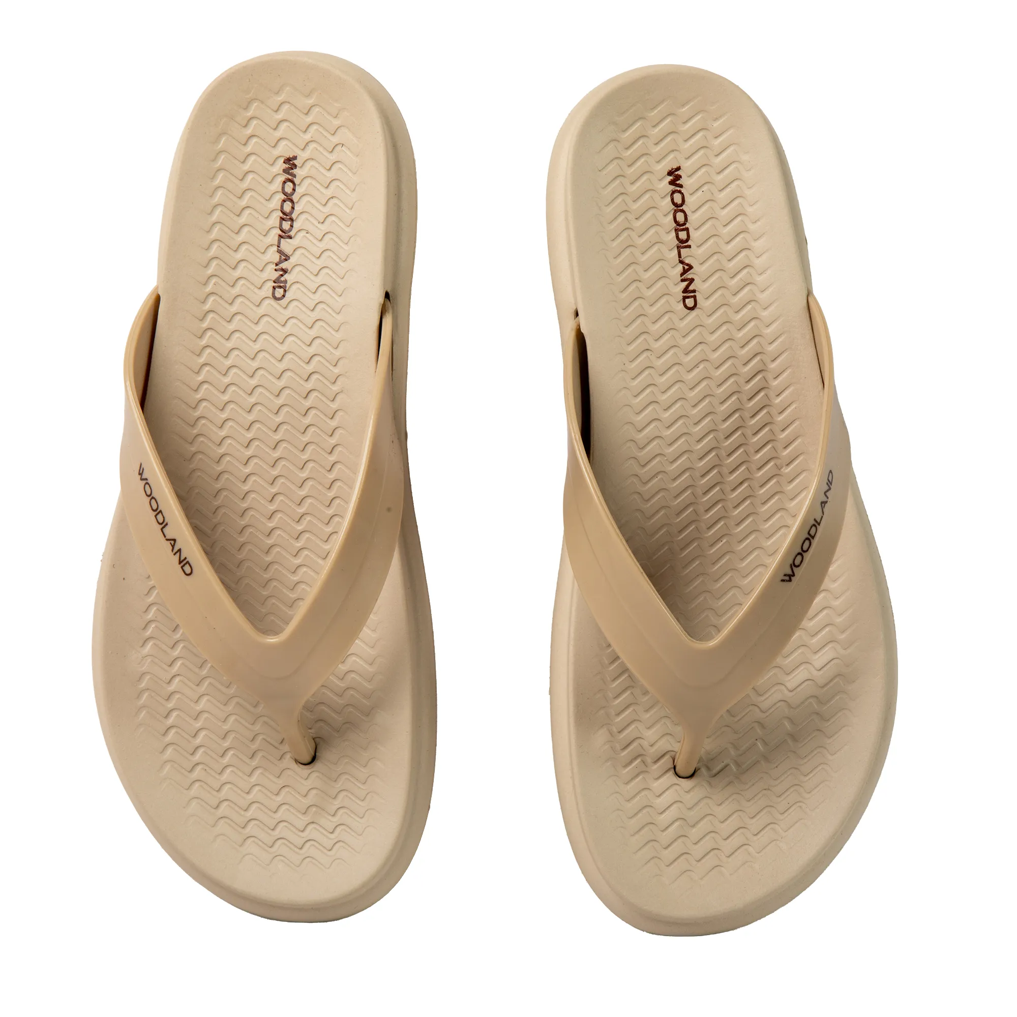 Woodland Beige EasyGlide EVA Women Casual Slippers - Thumbnail 5
