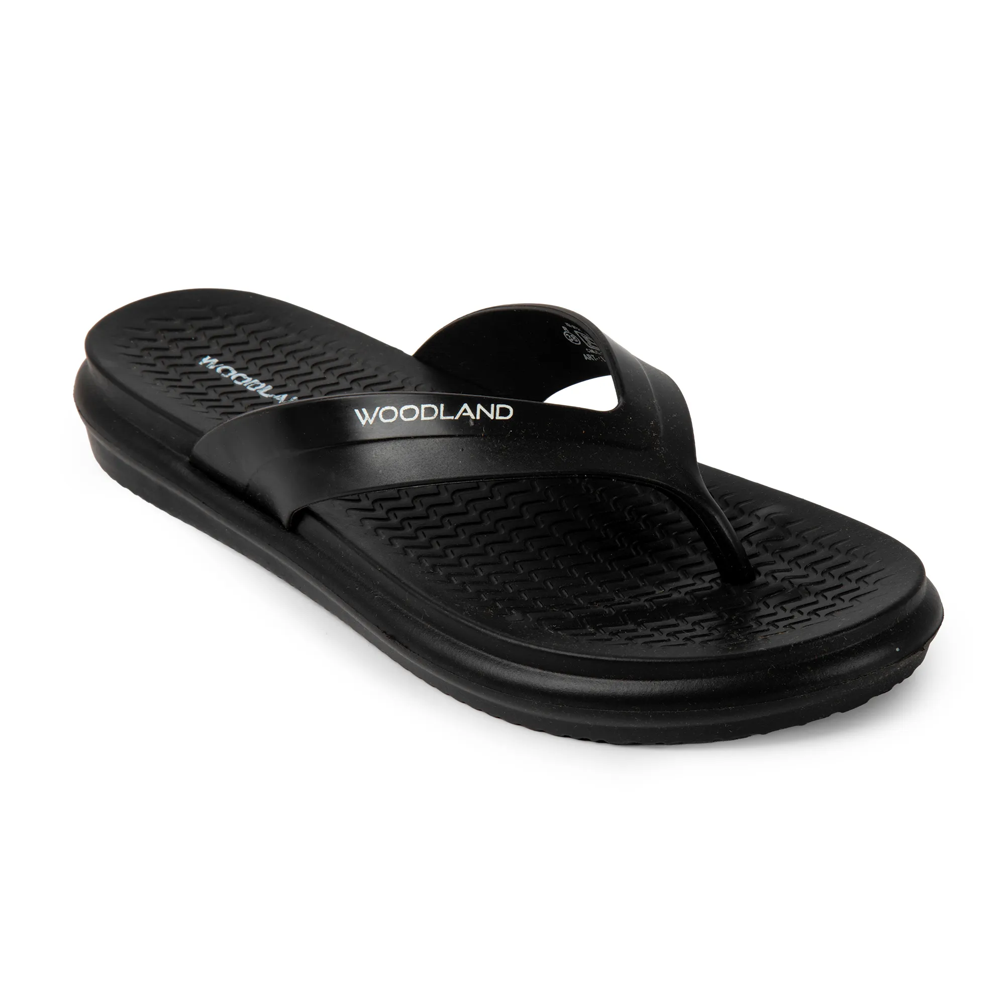 Woodland Black EasyGlide EVA Women Casual Slippers - Thumbnail 3