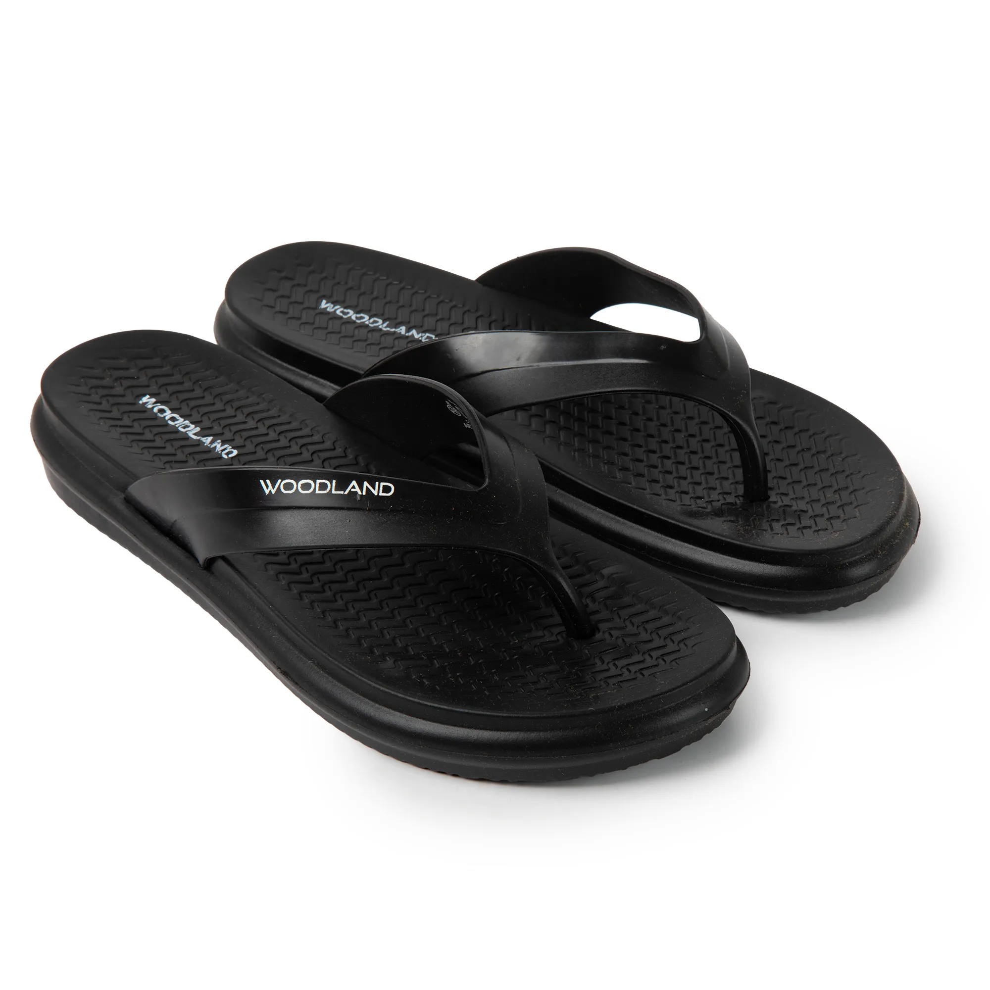 Woodland Black EasyGlide EVA Women Casual Slippers - Thumbnail 8
