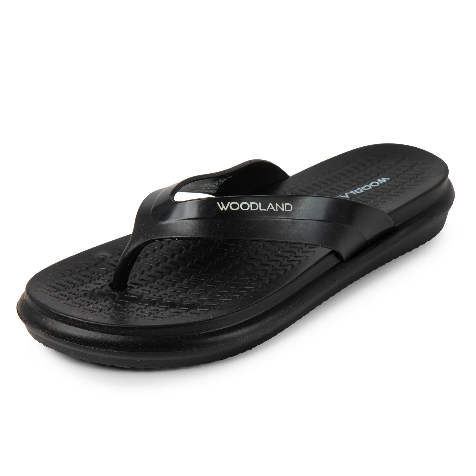 Woodland Black EasyGlide EVA Women Casual Slippers - Thumbnail 11