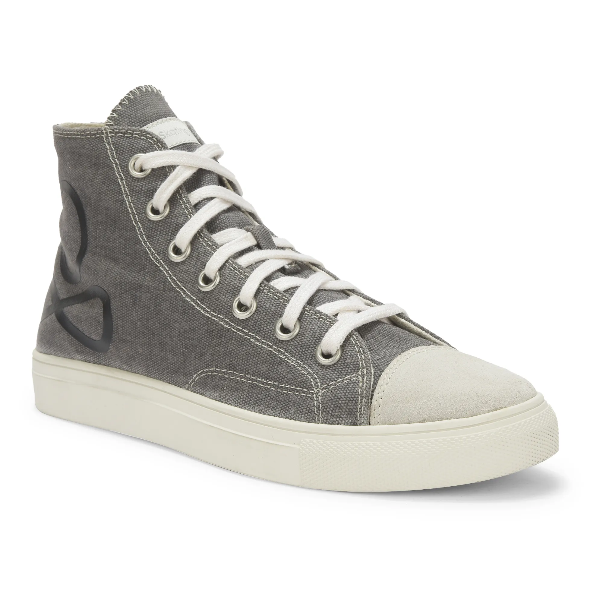 Grey Canvas Sneaker - Thumbnail 3