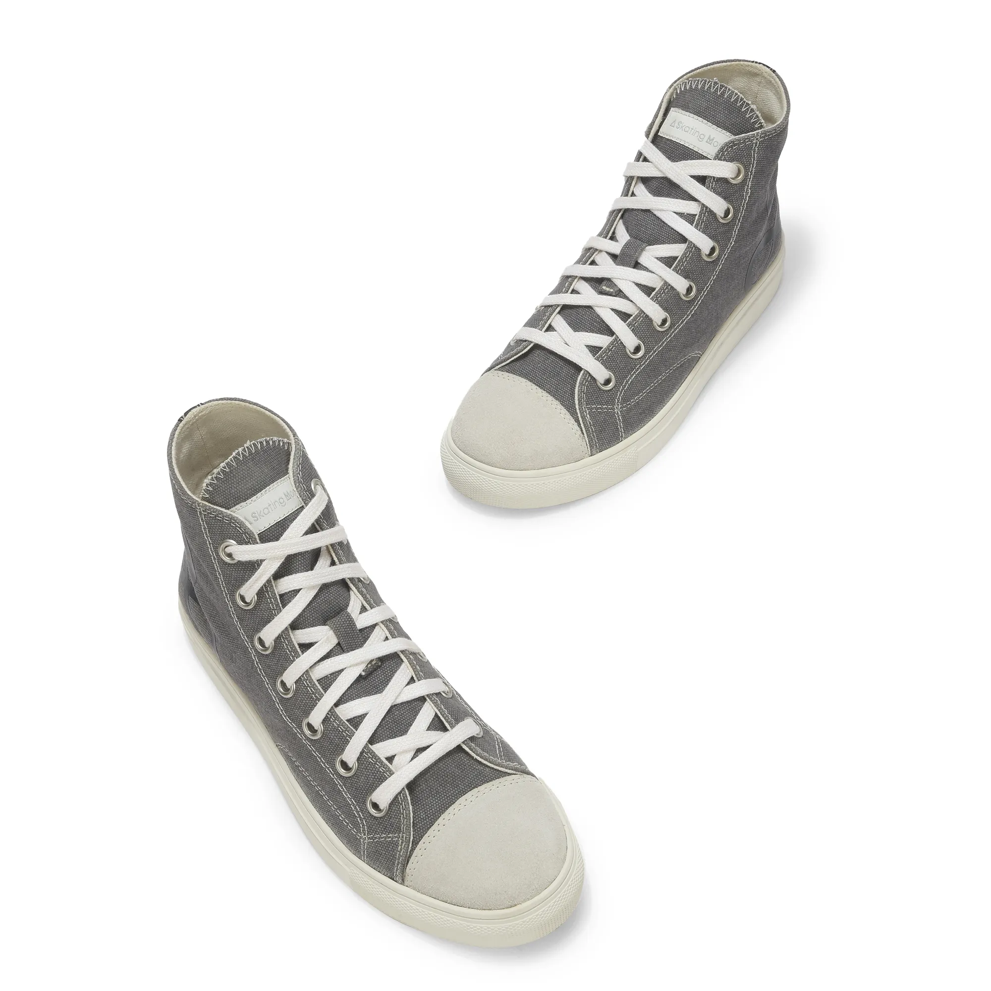 Grey Canvas Sneaker - Thumbnail 4