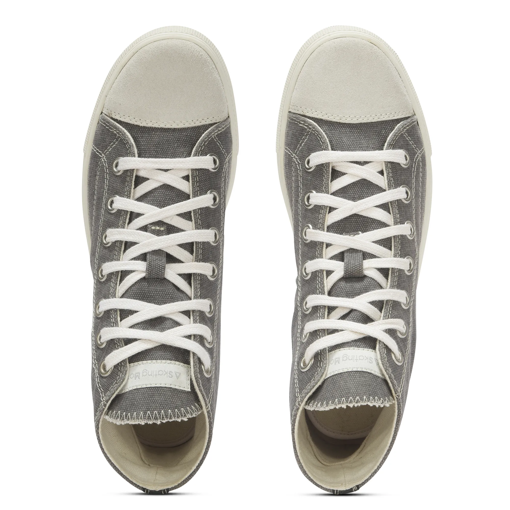 Grey Canvas Sneaker - Thumbnail 5