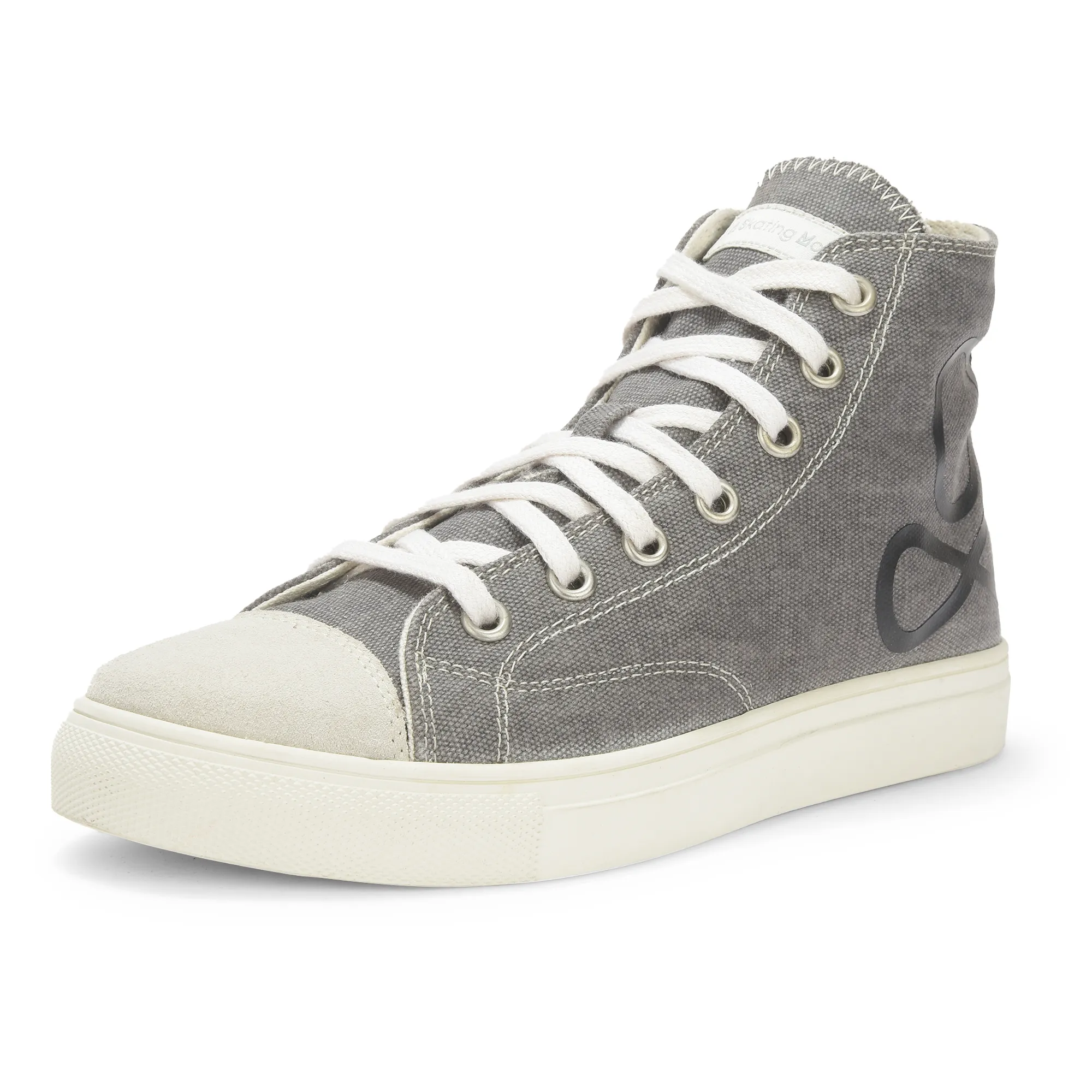 Grey Canvas Sneaker - Thumbnail 11