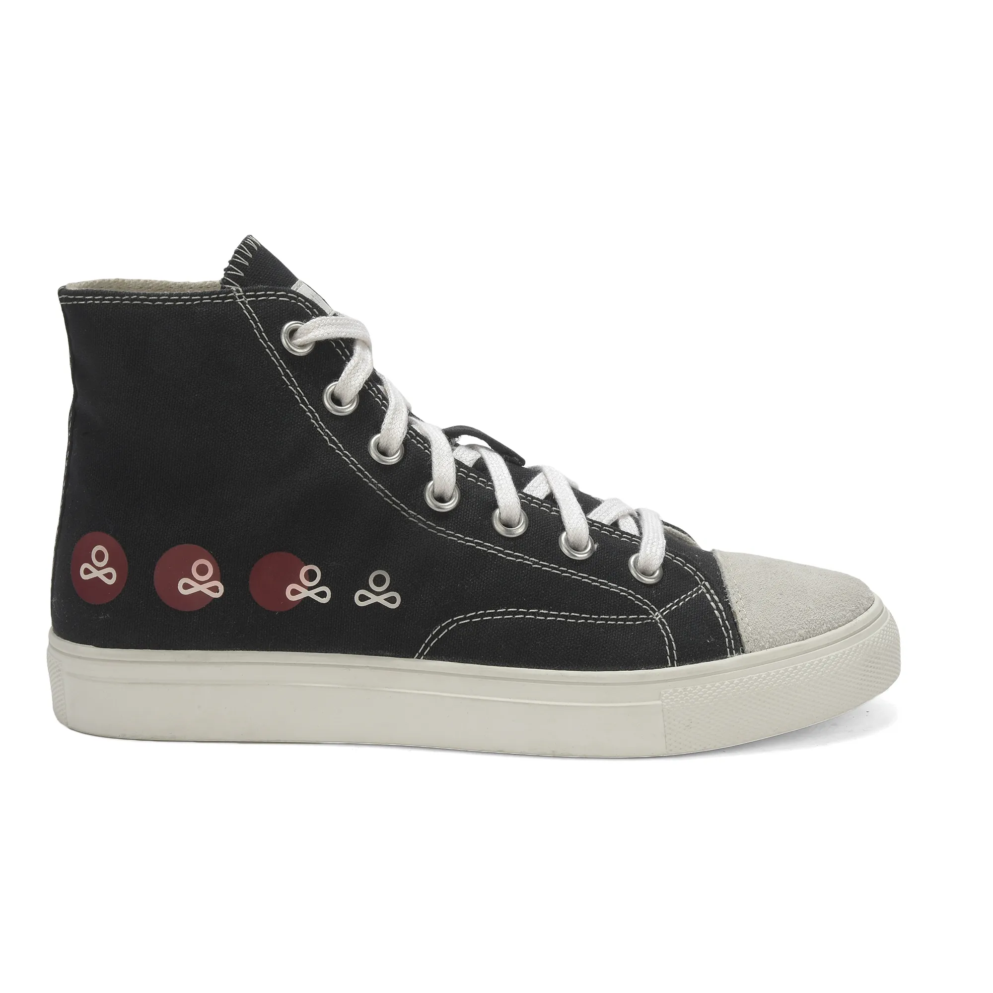 Black Canvas Sneaker - Thumbnail 2