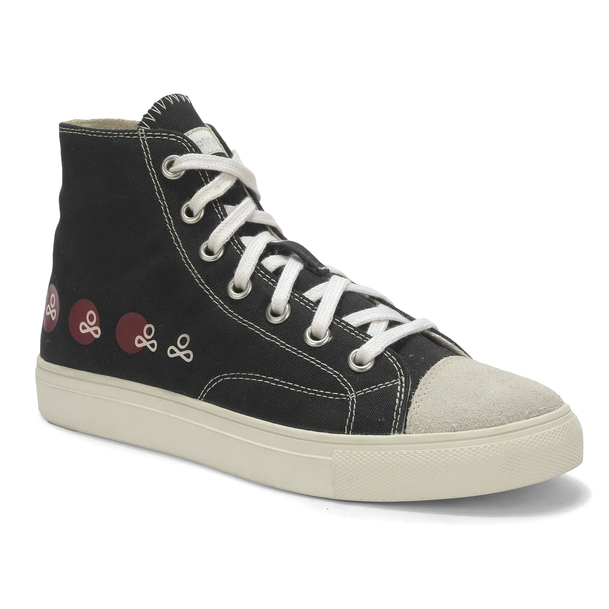 Black Canvas Sneaker - Thumbnail 3