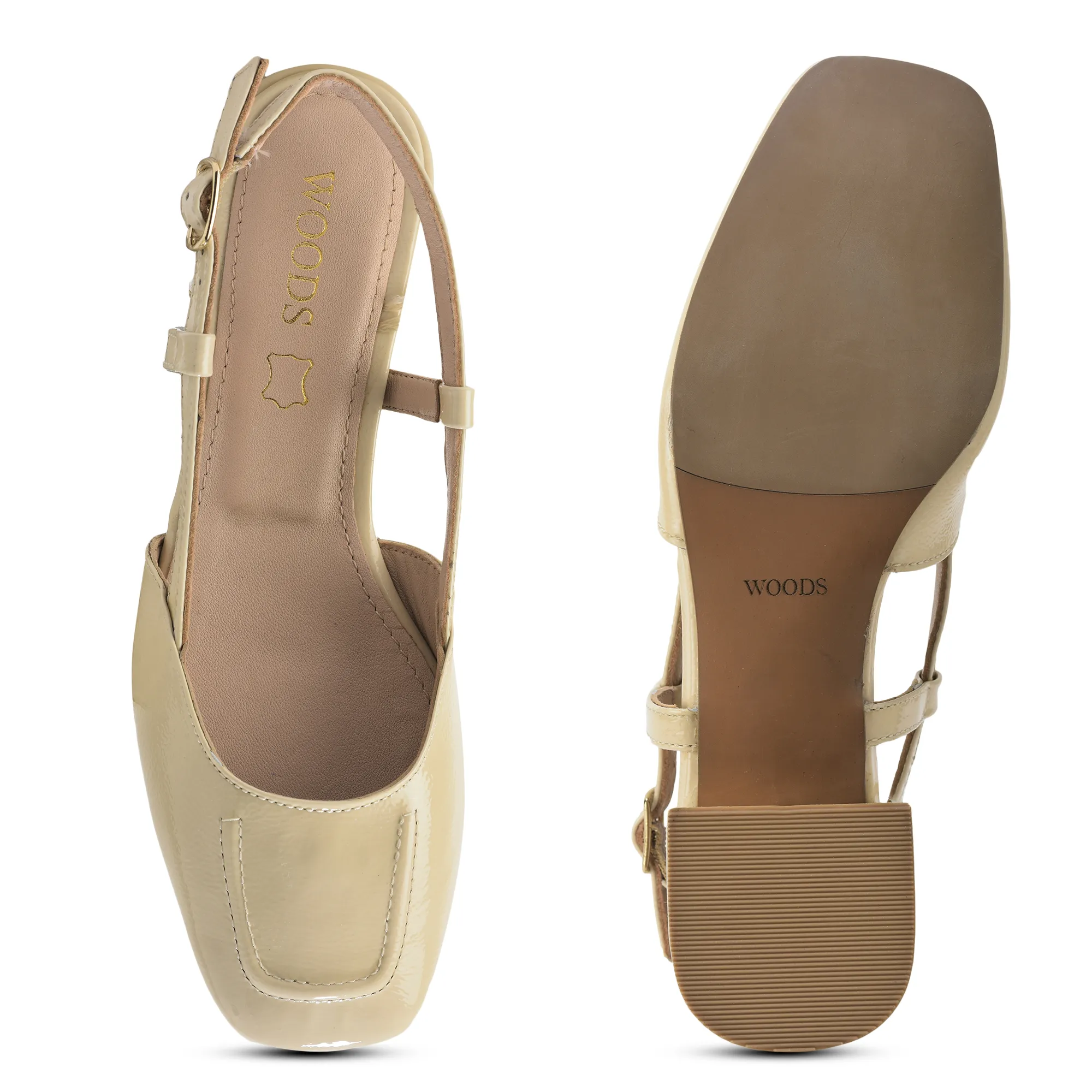 Versatile Beige Heel Sandals for Ladies - Thumbnail 7