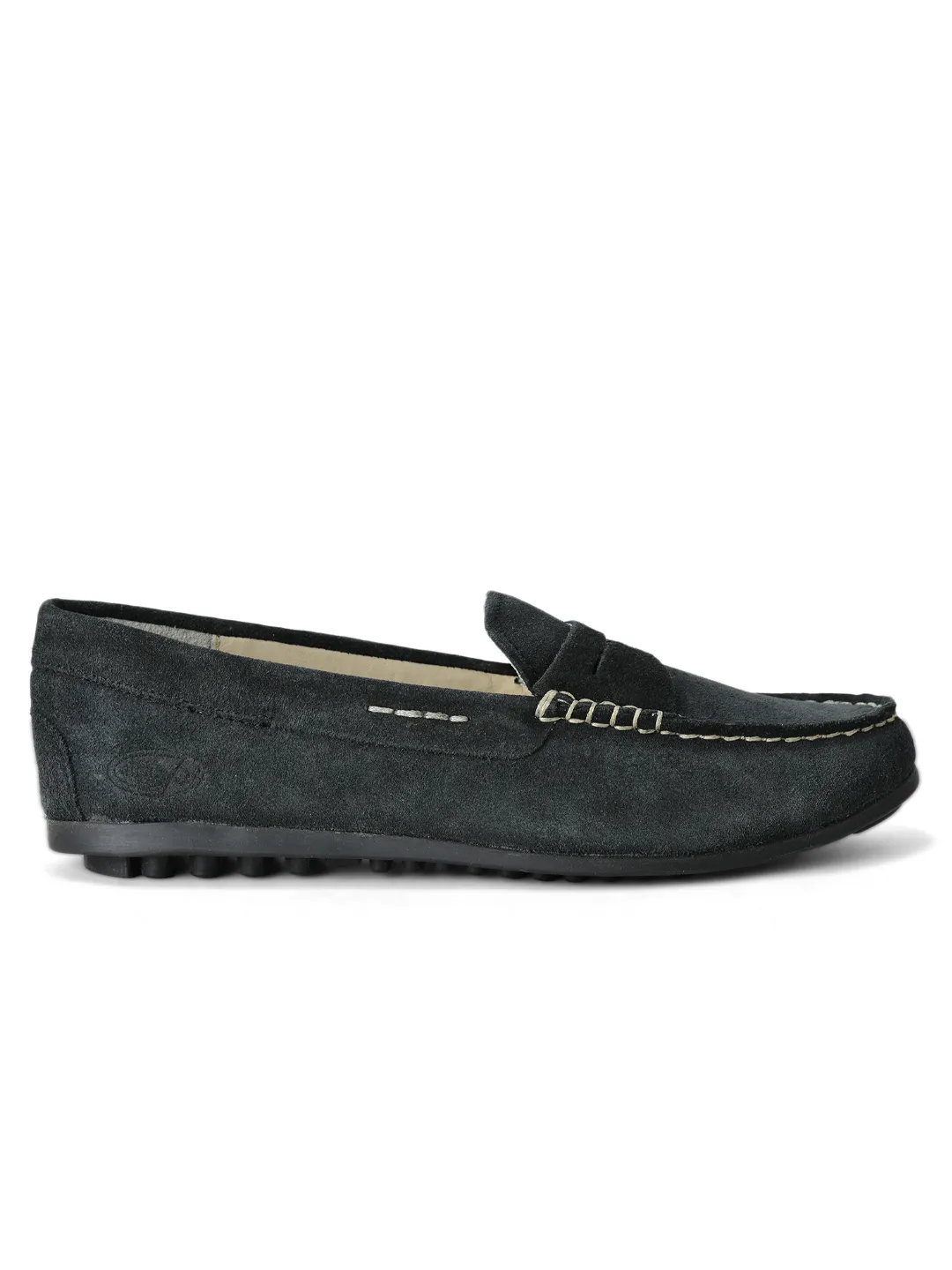 BLACK loafers for women - Thumbnail 2