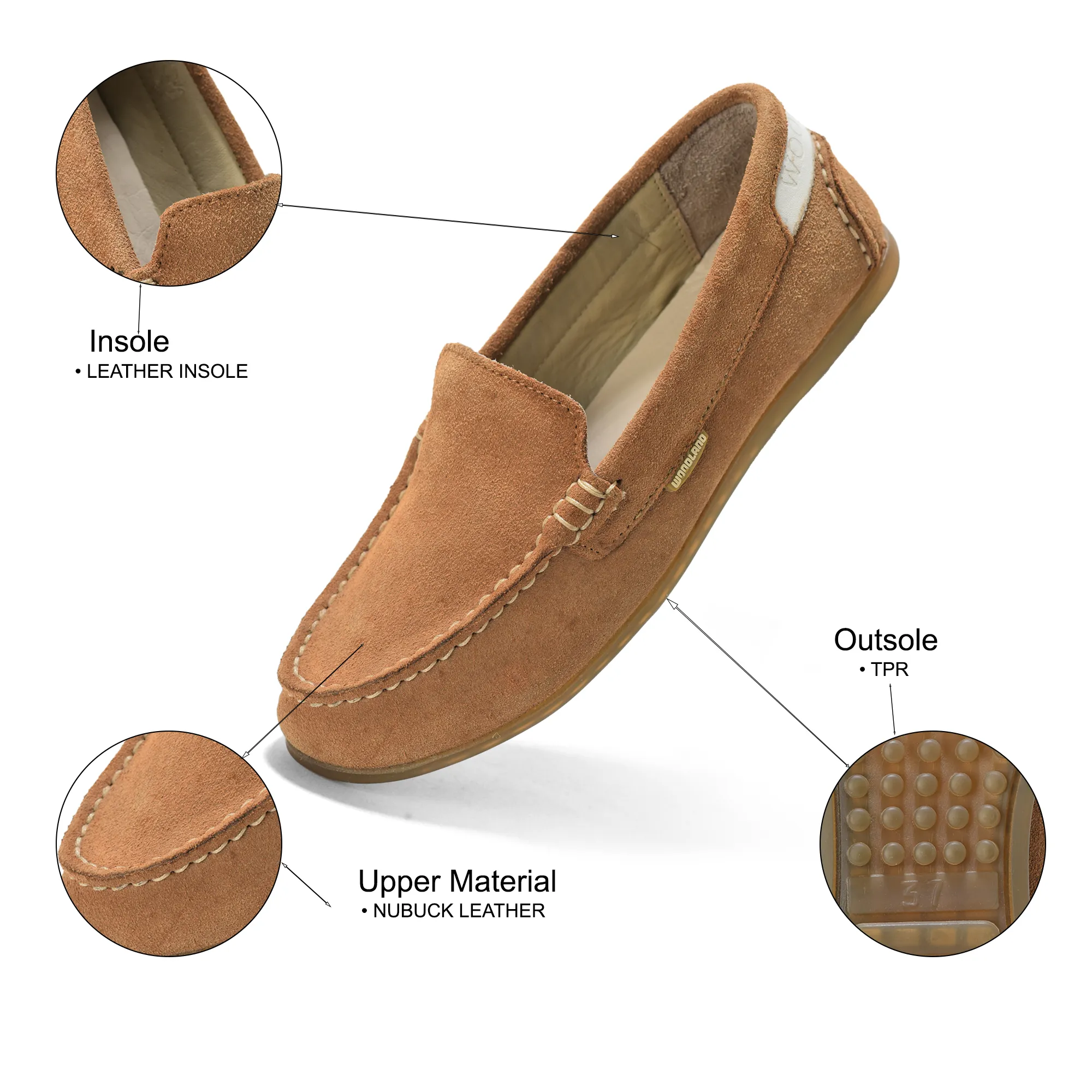Camel Loafer for women 5