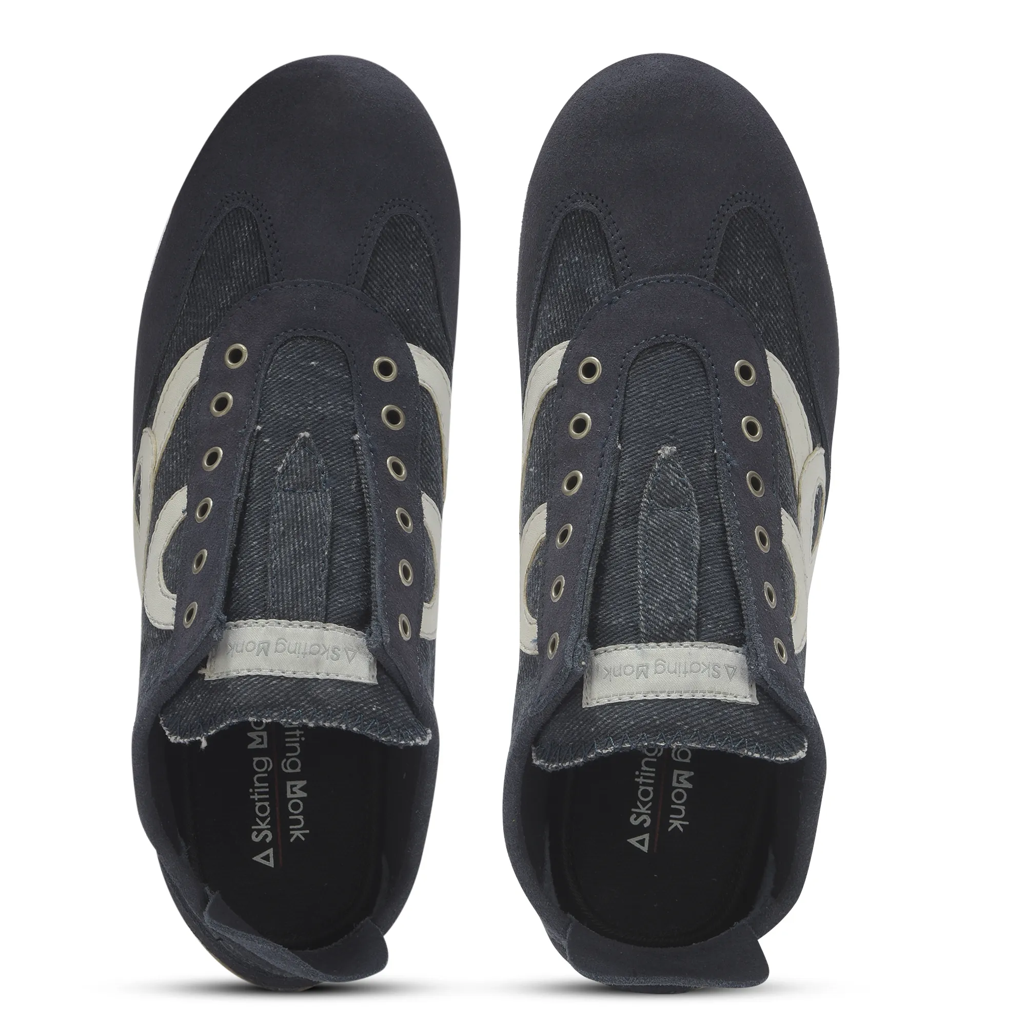 Navy casual sneakers for women - Thumbnail 5