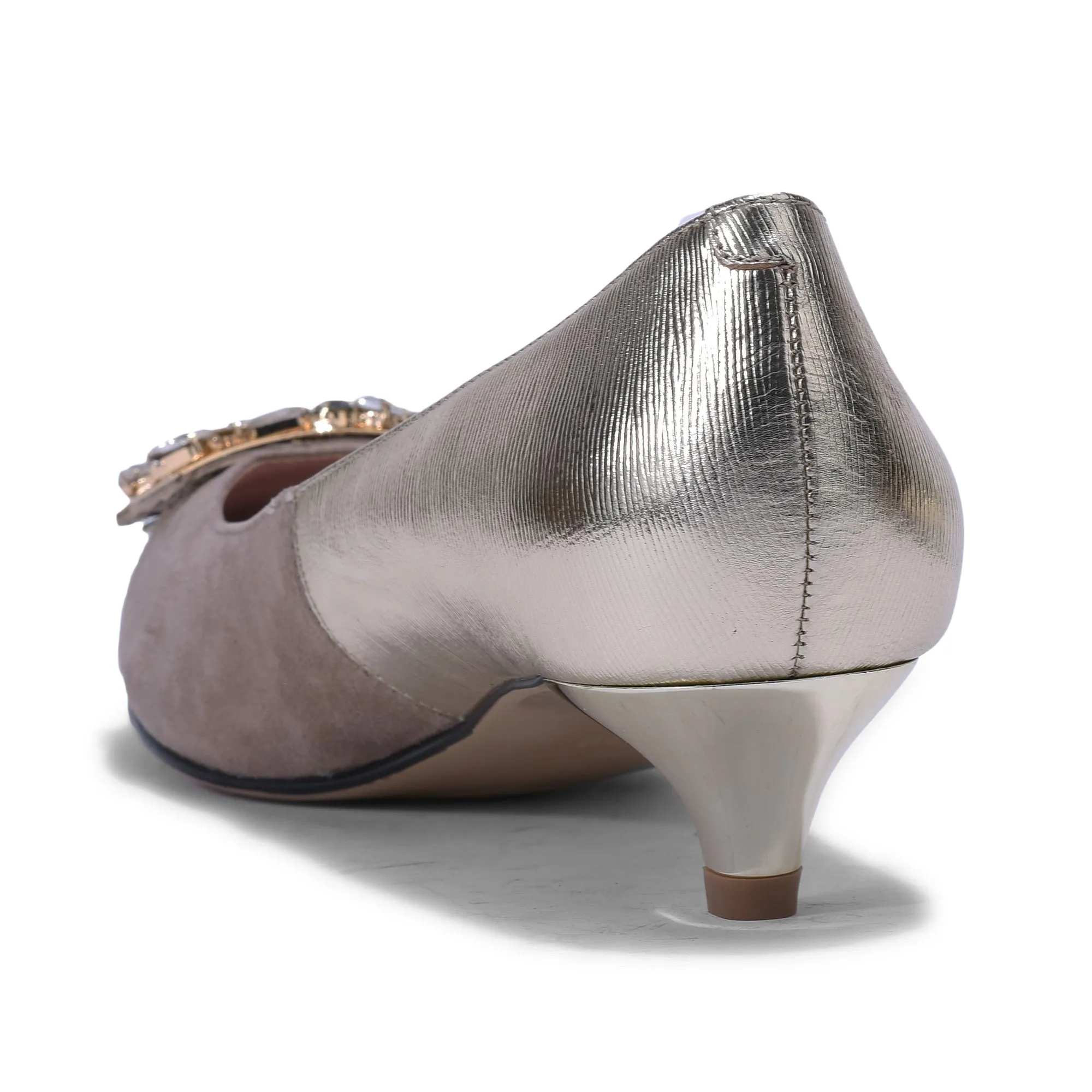 Grey pumps for women - Thumbnail 5