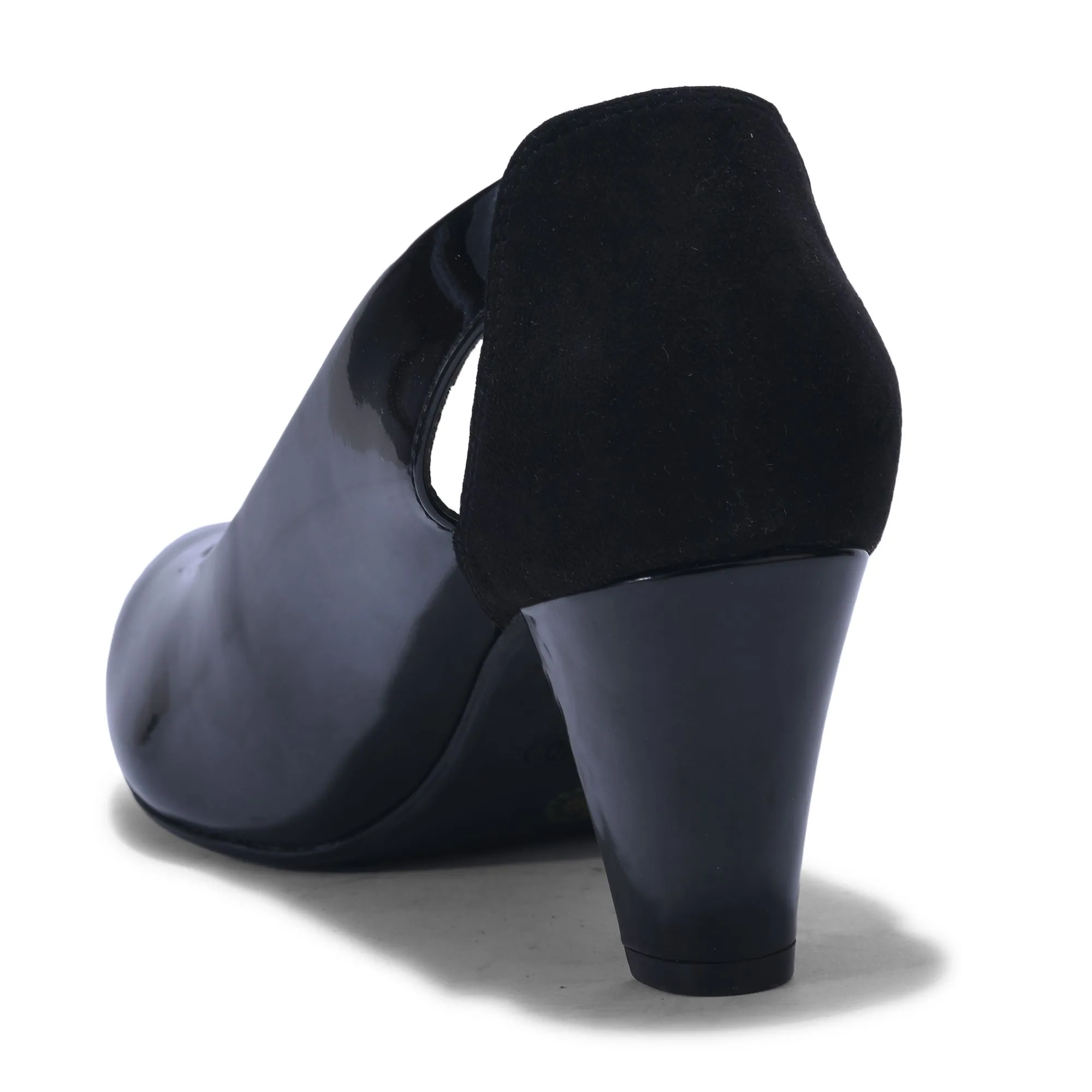 BLACK high heel pumps - Thumbnail 5