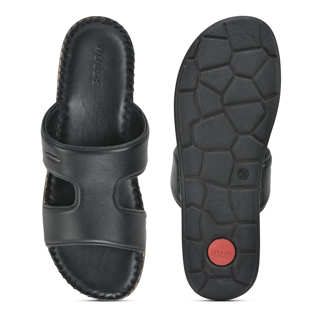 Woods Women’s Casual Black Sheep Nappa Slippers - Thumbnail 7