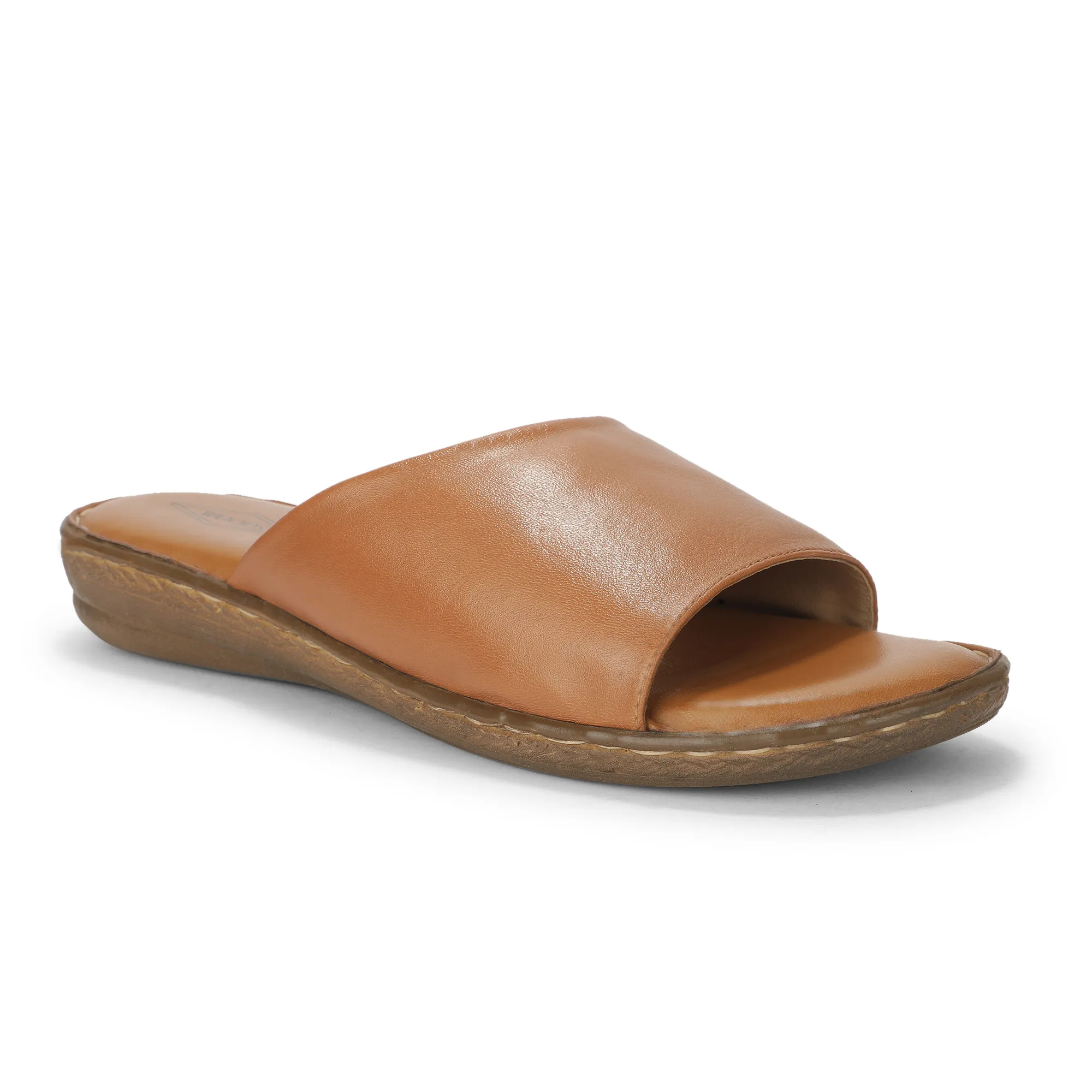 Tan Elite Slippers For Ladies - Thumbnail 3