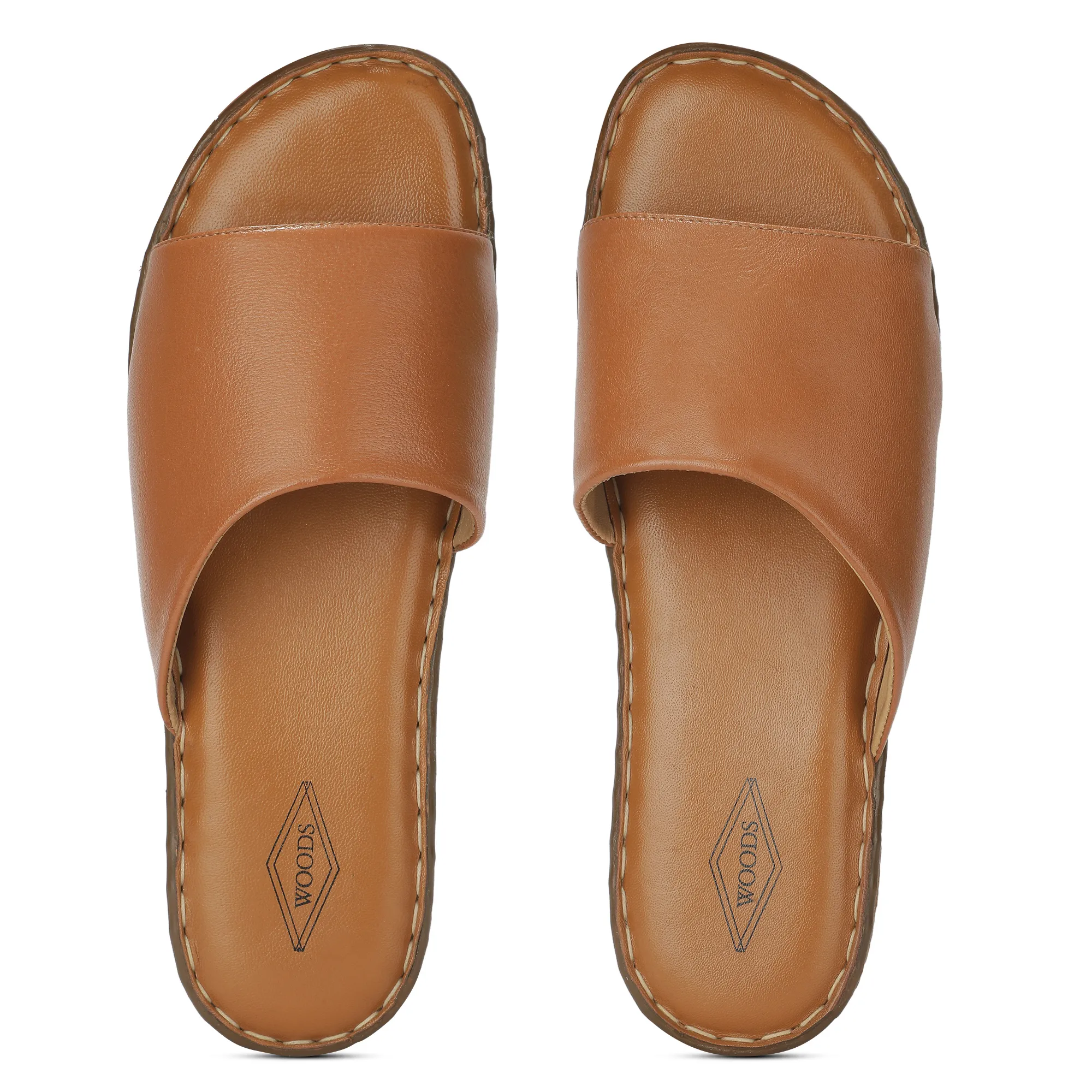 Tan Elite Slippers For Ladies - Thumbnail 5