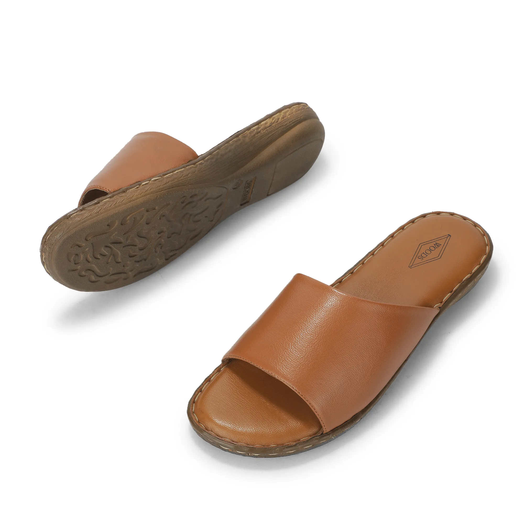 Tan Elite Slippers For Ladies - Thumbnail 6