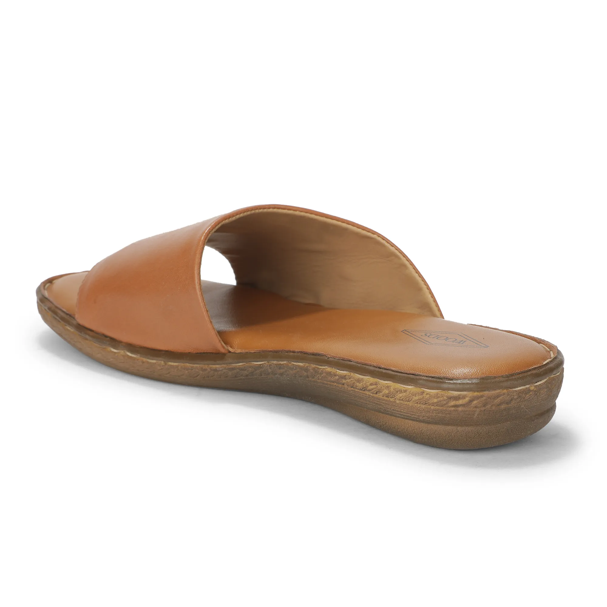 Tan Elite Slippers For Ladies - Thumbnail 7