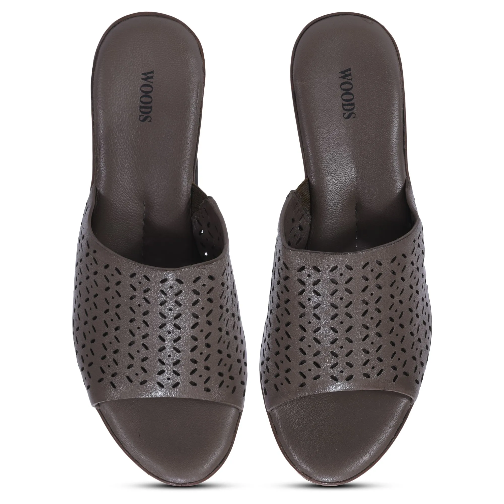 CHIKU wedge heel slippers for women - Thumbnail 3