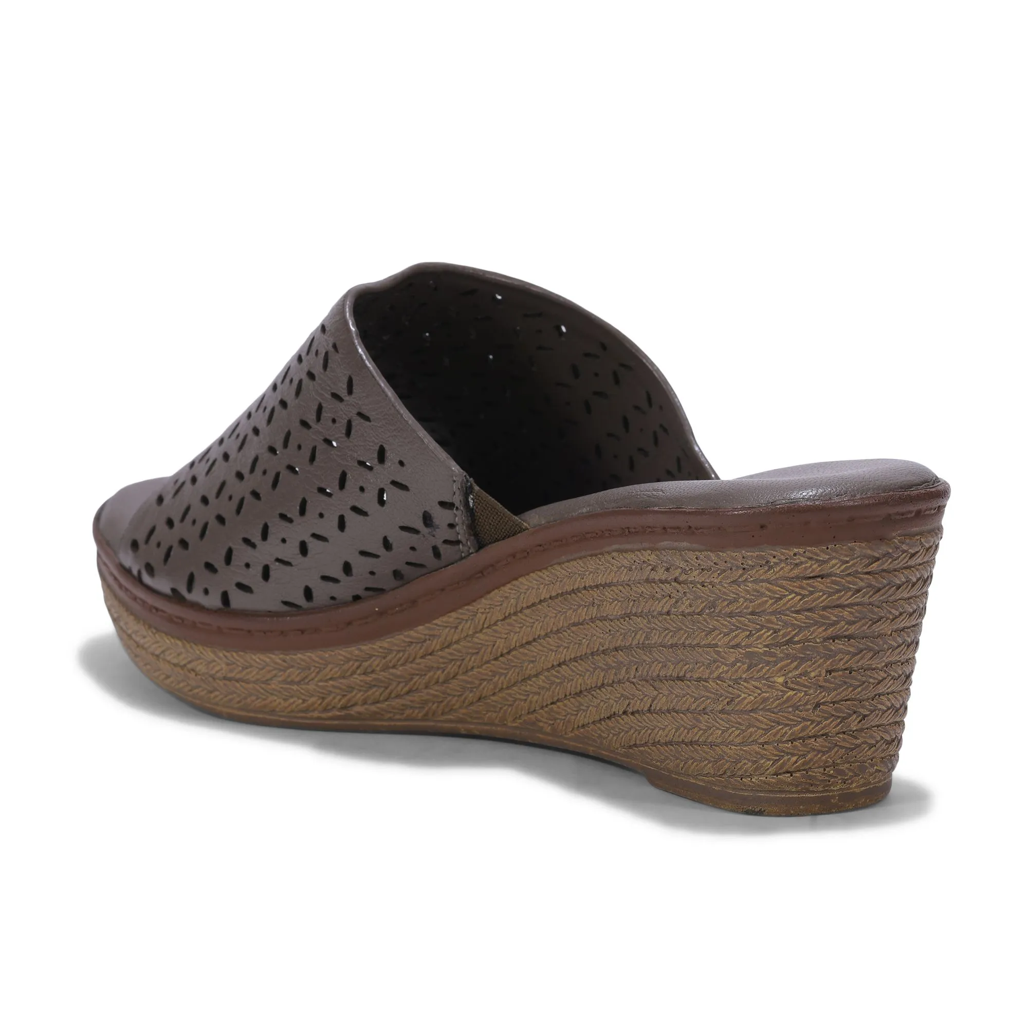 CHIKU wedge heel slippers for women - Thumbnail 5