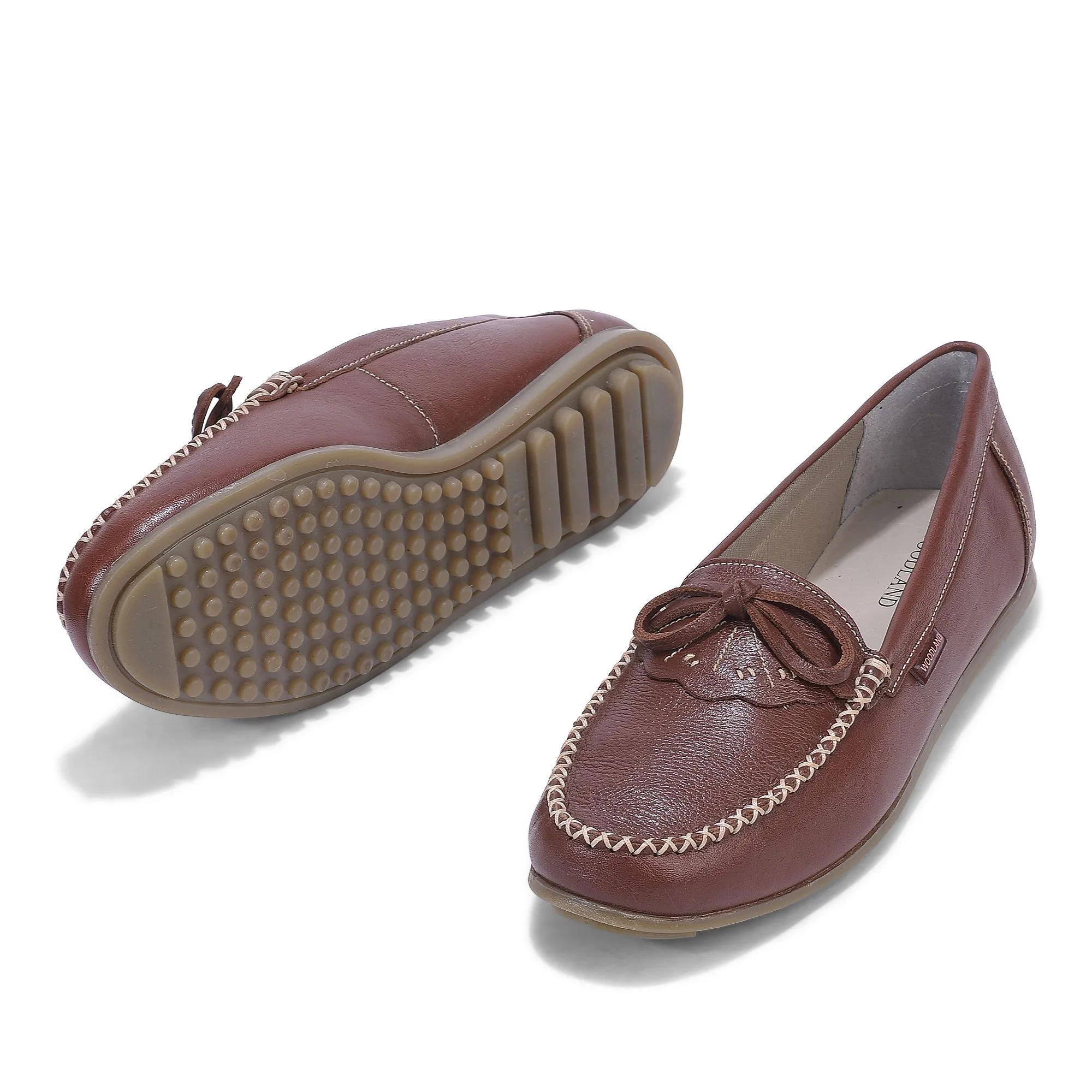 Tan loafer for women - Thumbnail 4