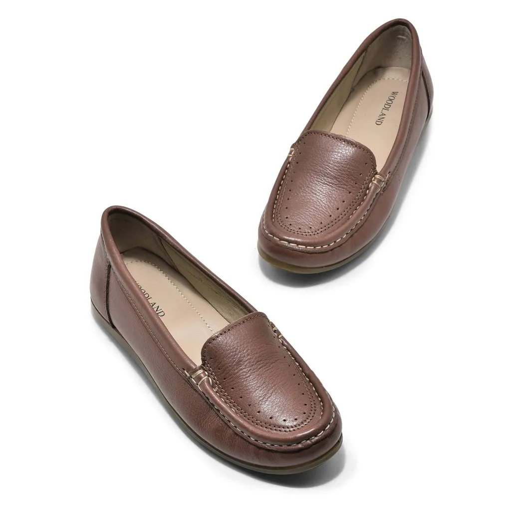 Tan Penny Loafer for Women - Thumbnail 2