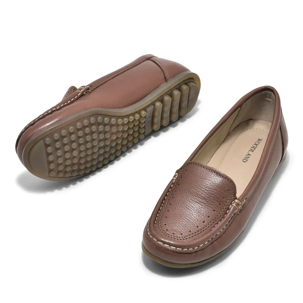 Tan Penny Loafer for Women - Thumbnail 4