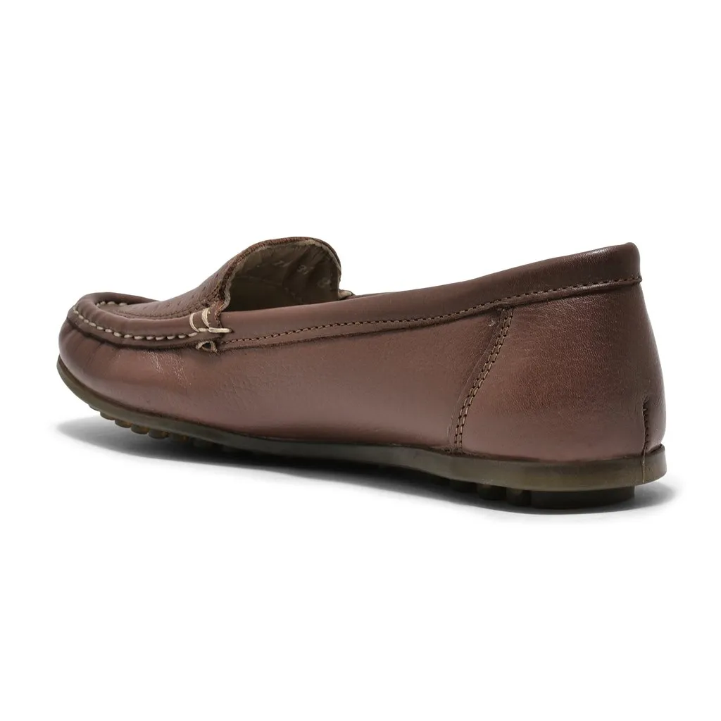 Tan Penny Loafer for Women - Thumbnail 5